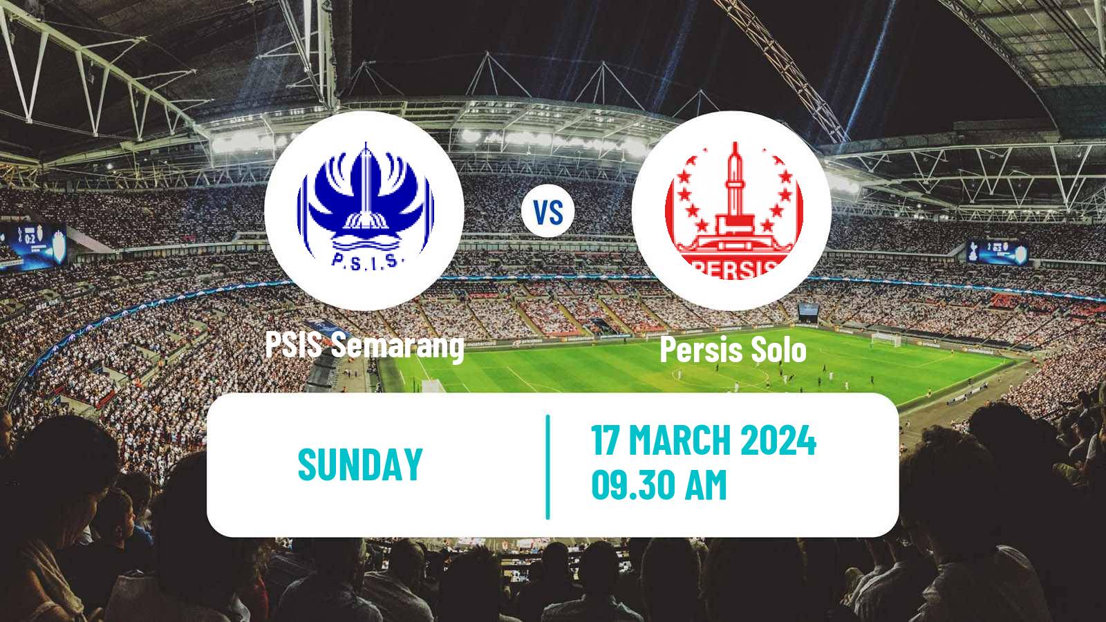 Soccer Indonesian Liga 1 PSIS Semarang - Persis Solo