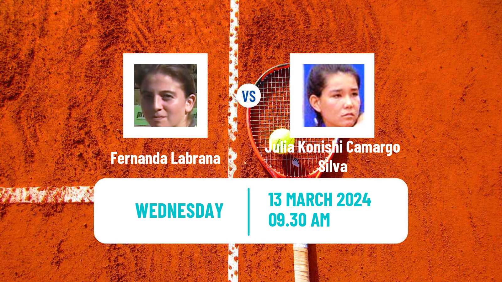 Tennis ITF W15 Sao Joao Da Boa Vista Women Fernanda Labrana - Julia Konishi Camargo Silva