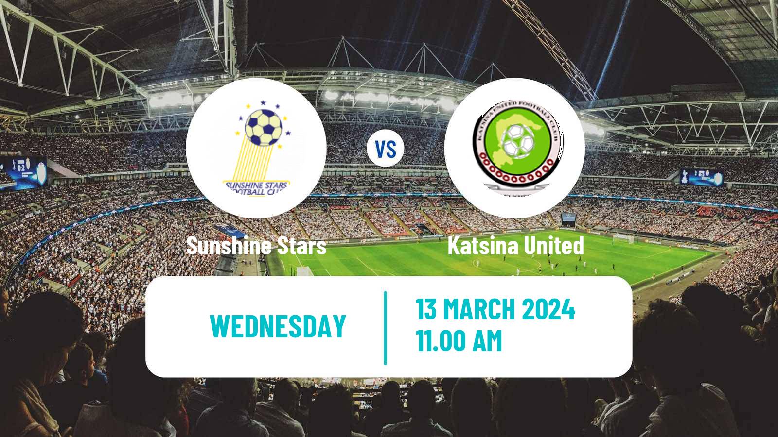 Soccer Nigerian Premier League Sunshine Stars - Katsina United