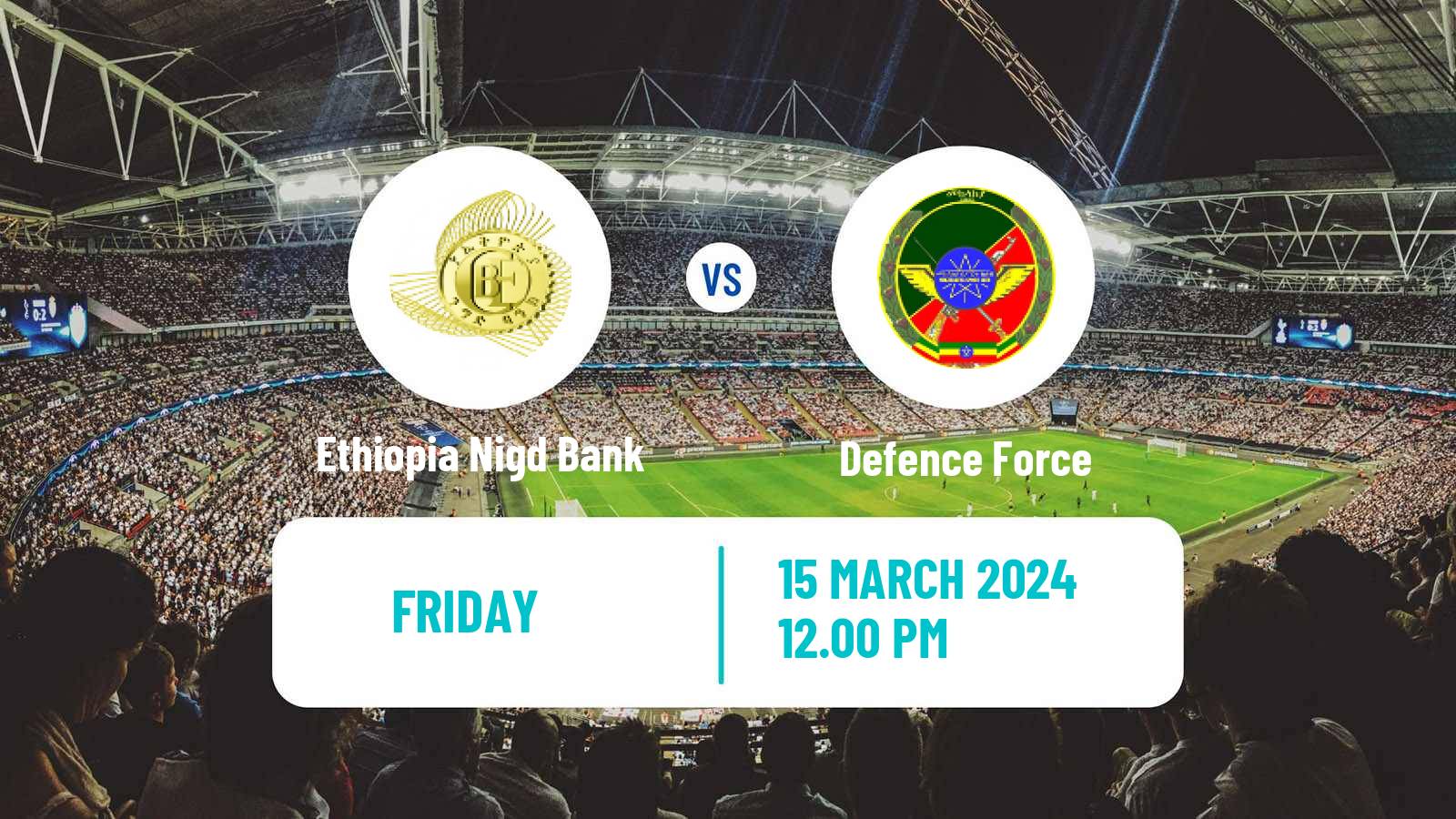 Soccer Ethiopian Premier League Ethiopia Nigd Bank - Defence Force