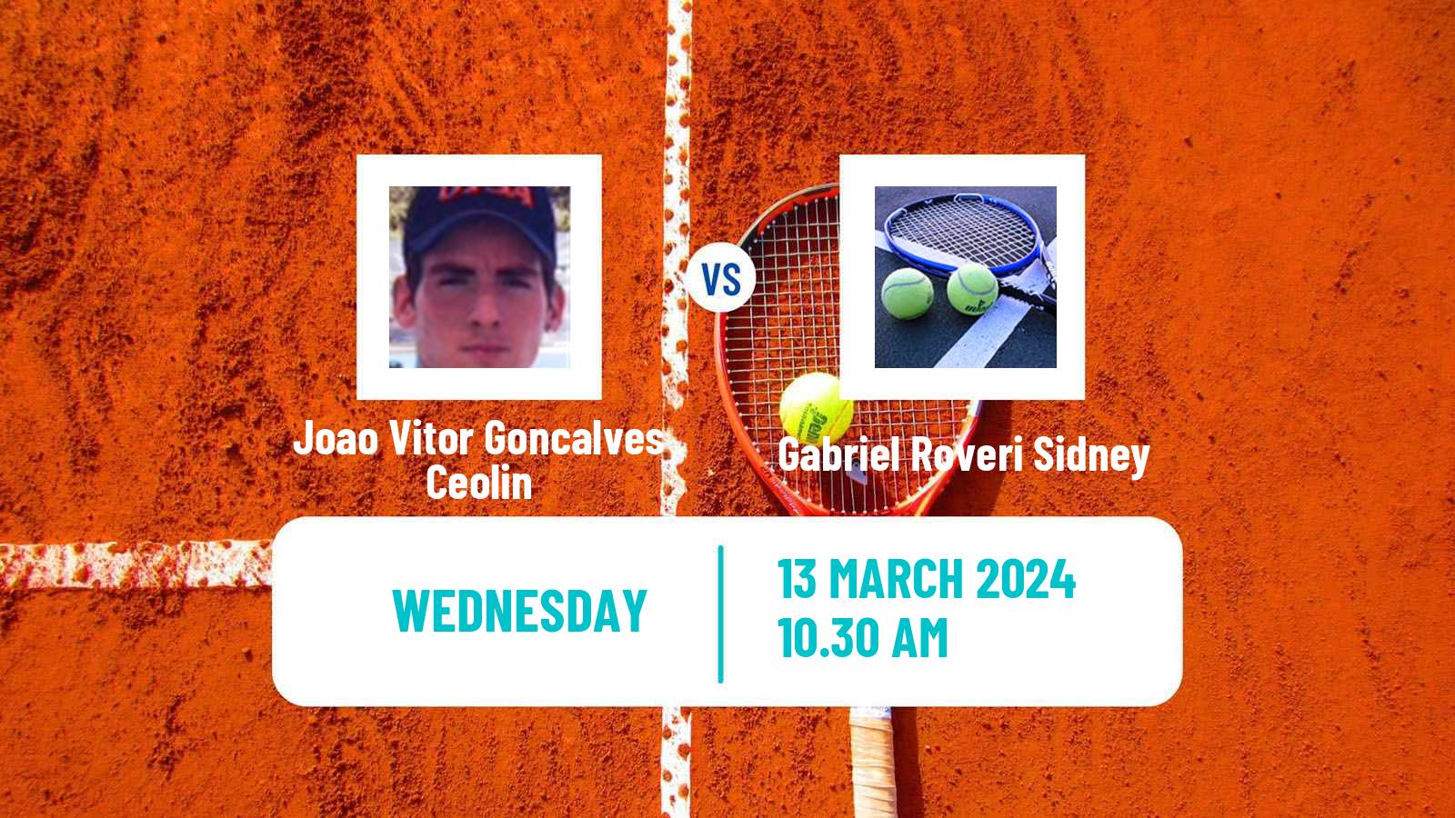 Tennis ITF M25 Feira De Santana Men Joao Vitor Goncalves Ceolin - Gabriel Roveri Sidney