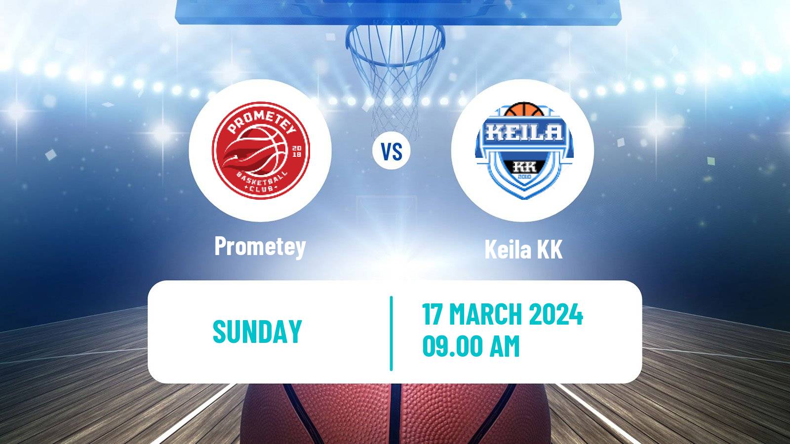 Basketball Estonian–Latvian Basketball League Prometey - Keila