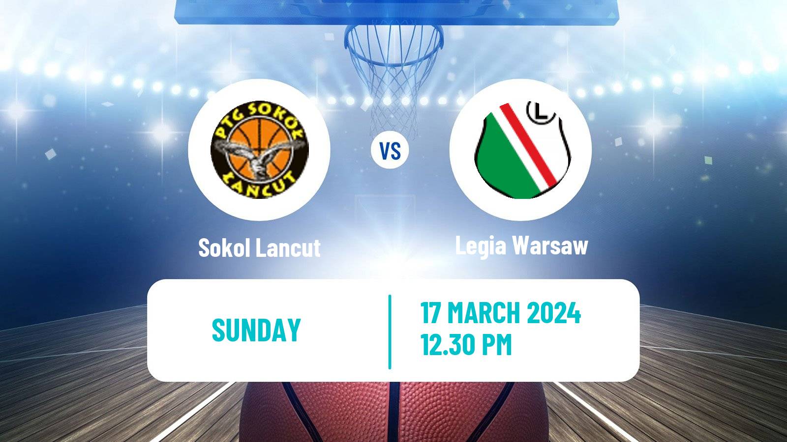 Basketball Polish Basket Liga Sokol Lancut - Legia Warsaw