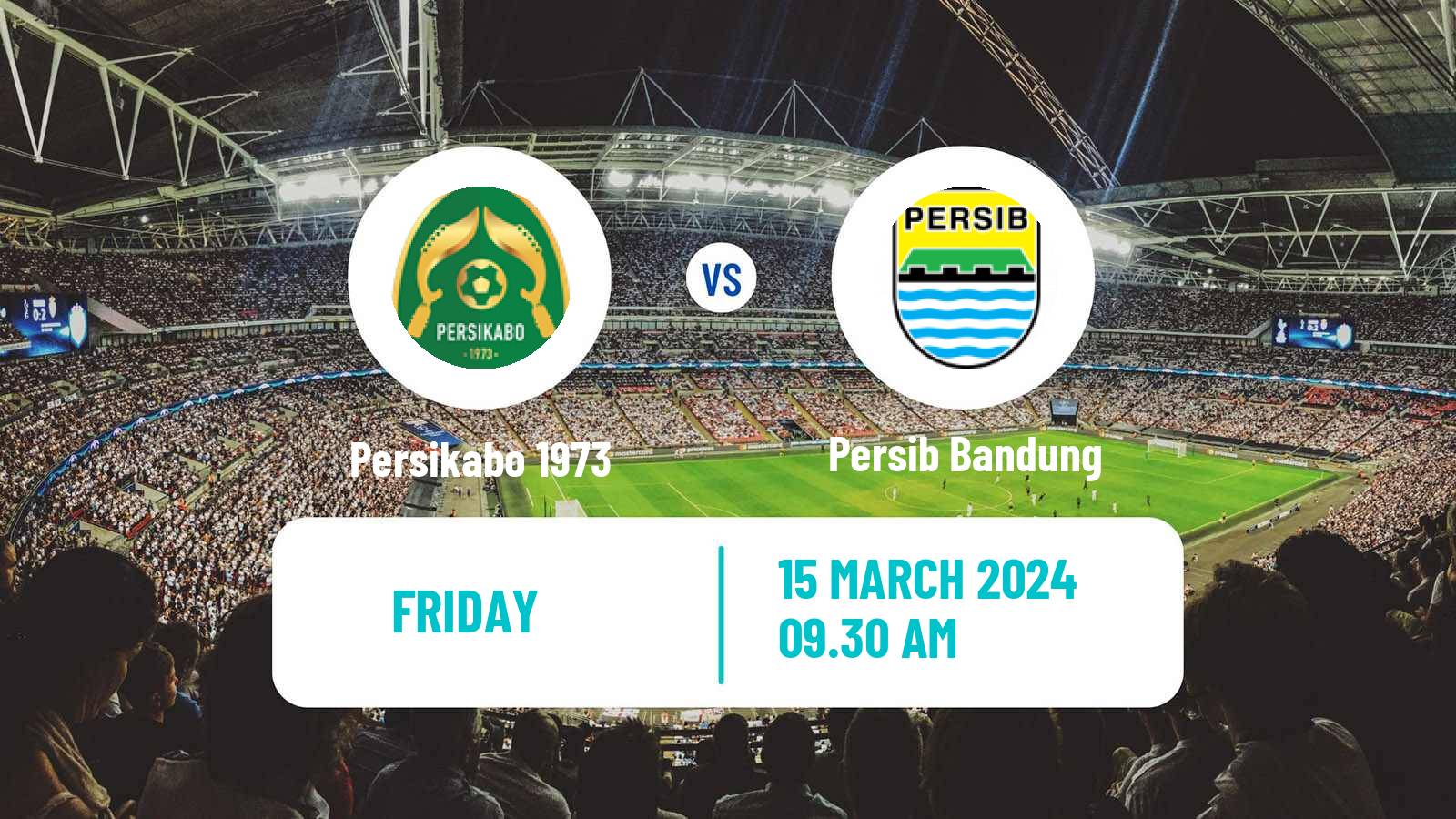 Soccer Indonesian Liga 1 Persikabo 1973 - Persib Bandung