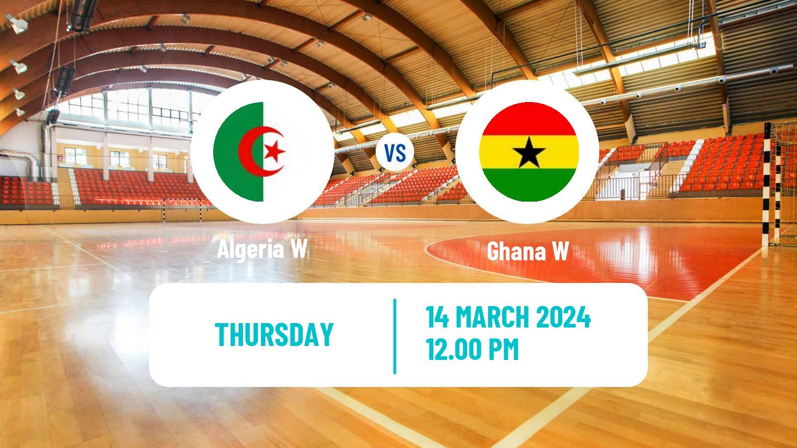 Handball African Games Handball Women Algeria W - Ghana W