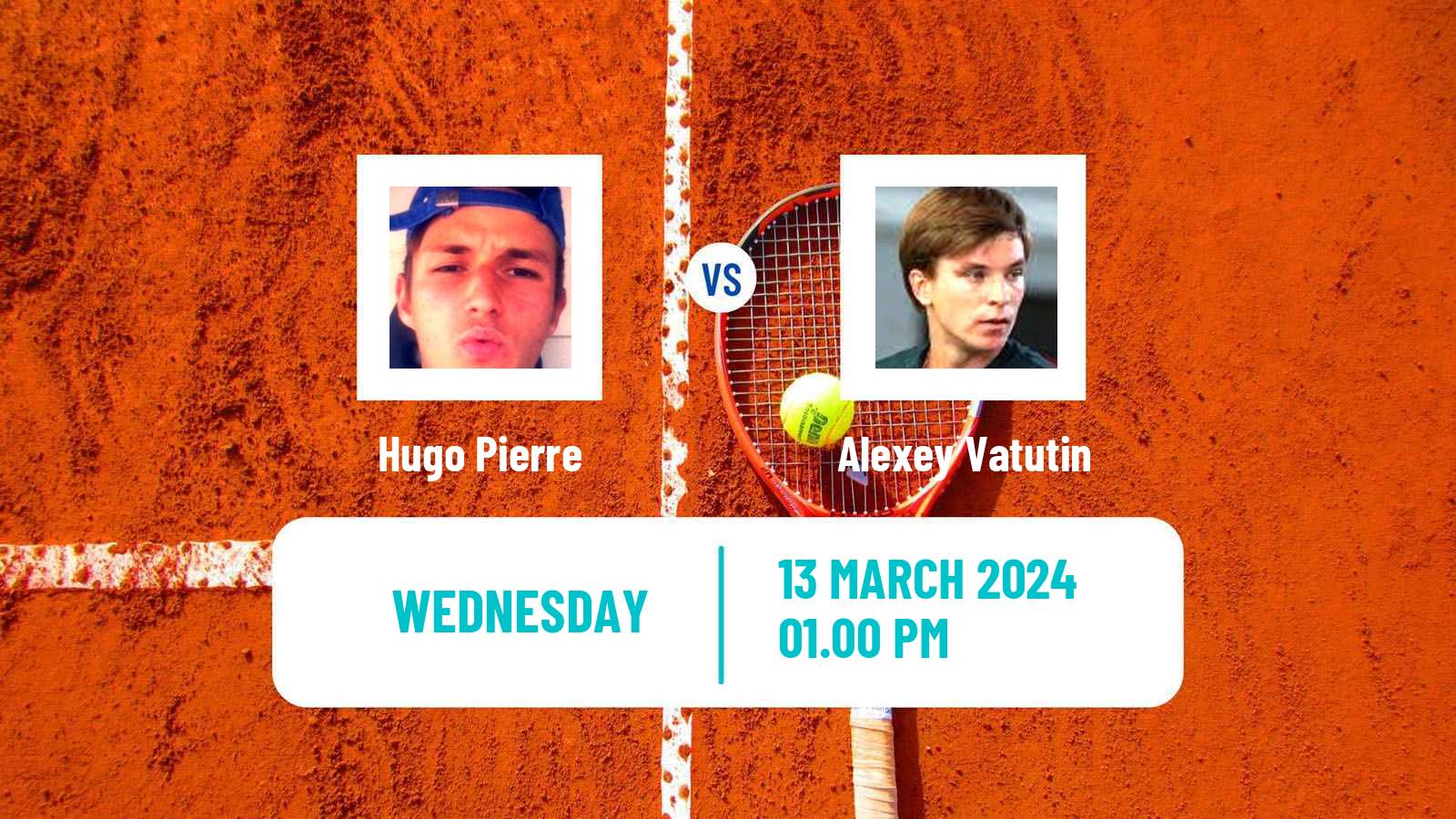 Tennis ITF M25 Creteil Men Hugo Pierre - Alexey Vatutin