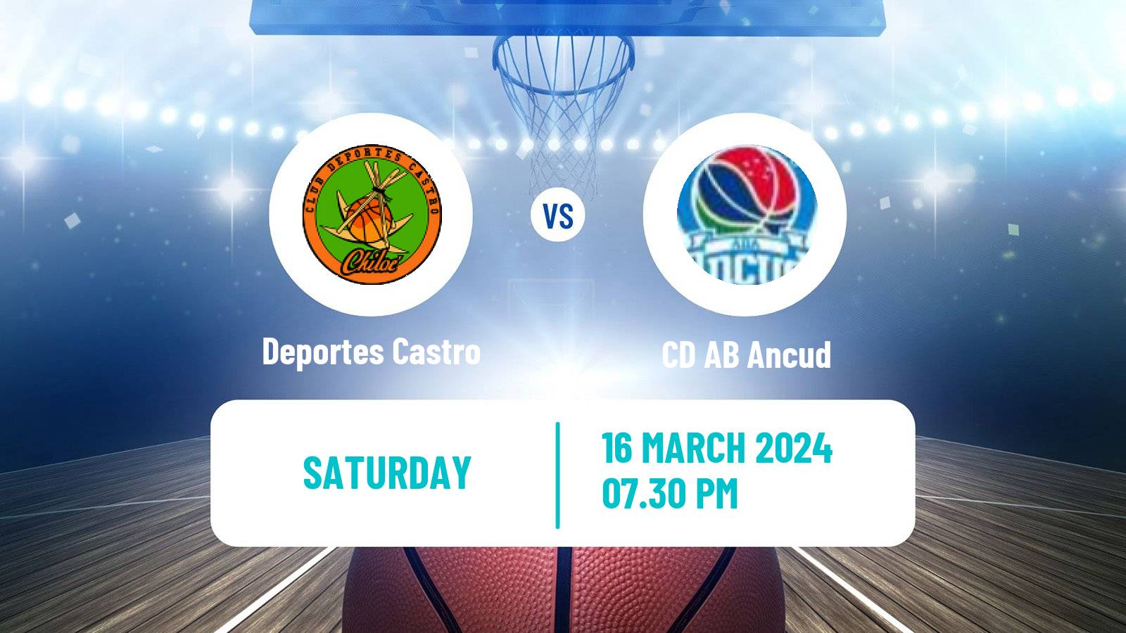 Basketball Chilean LNB Deportes Castro - Ancud