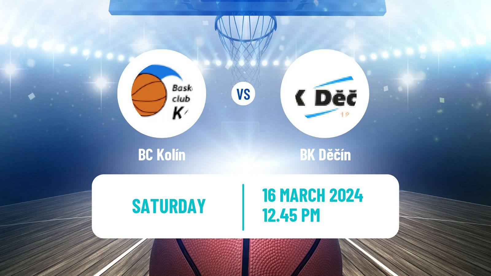 Basketball Czech NBL Kolín - Děčín