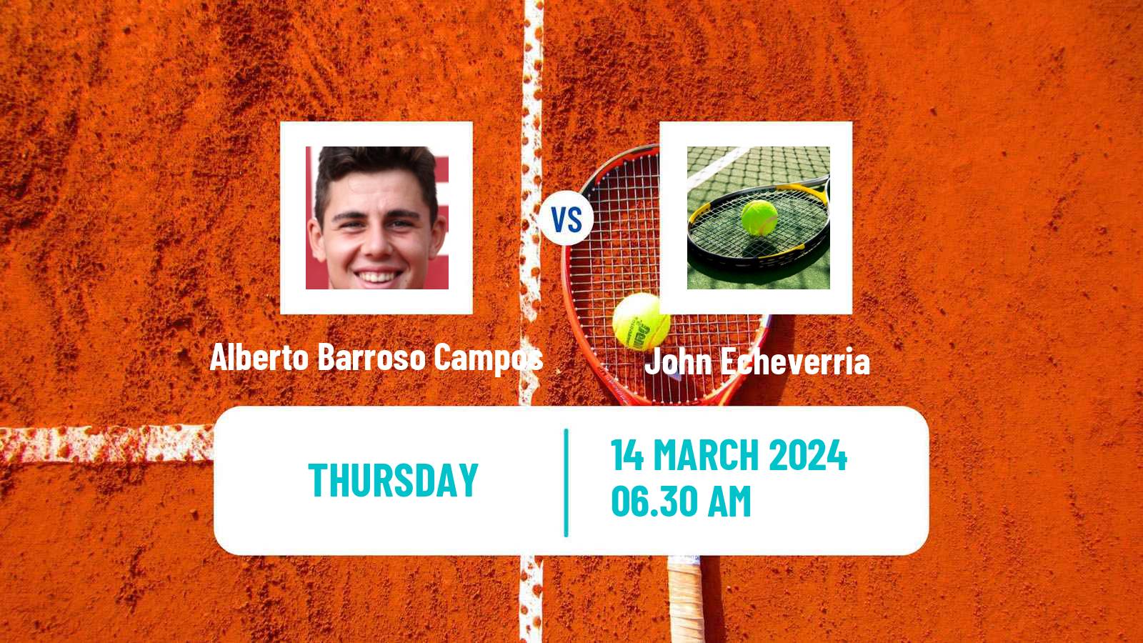 Tennis ITF M25 Vale Do Lobo Men Alberto Barroso Campos - John Echeverria