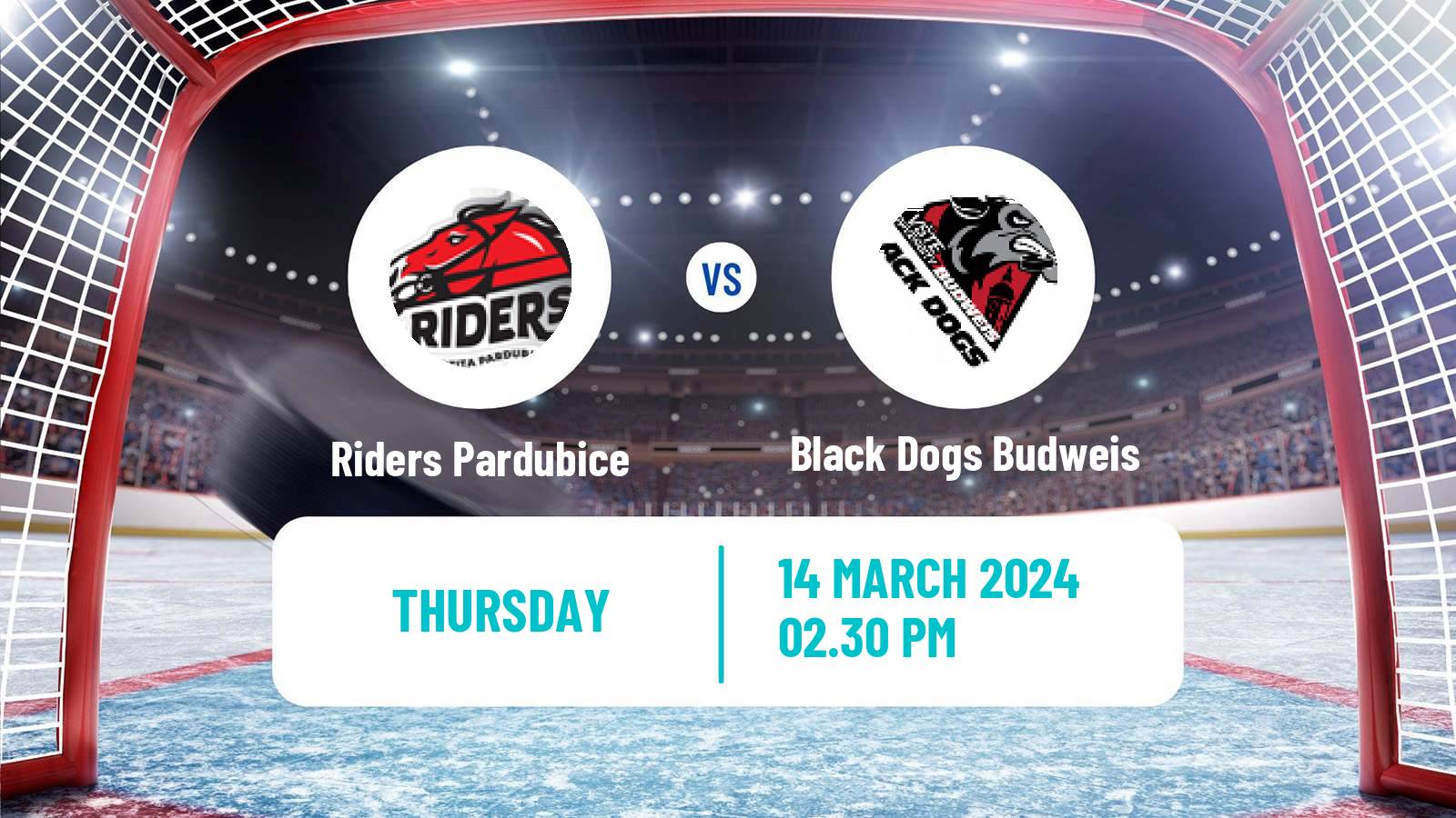 Hockey Czech ULLH Riders Pardubice - Black Dogs Budweis