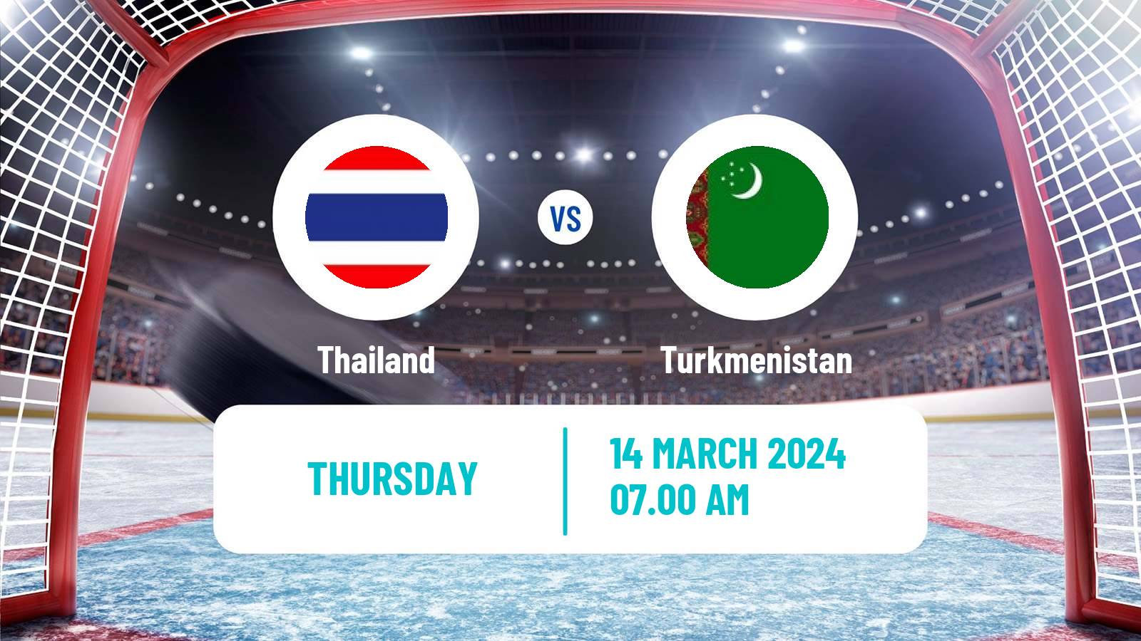 Hockey IIHF World Championship IIIA Thailand - Turkmenistan