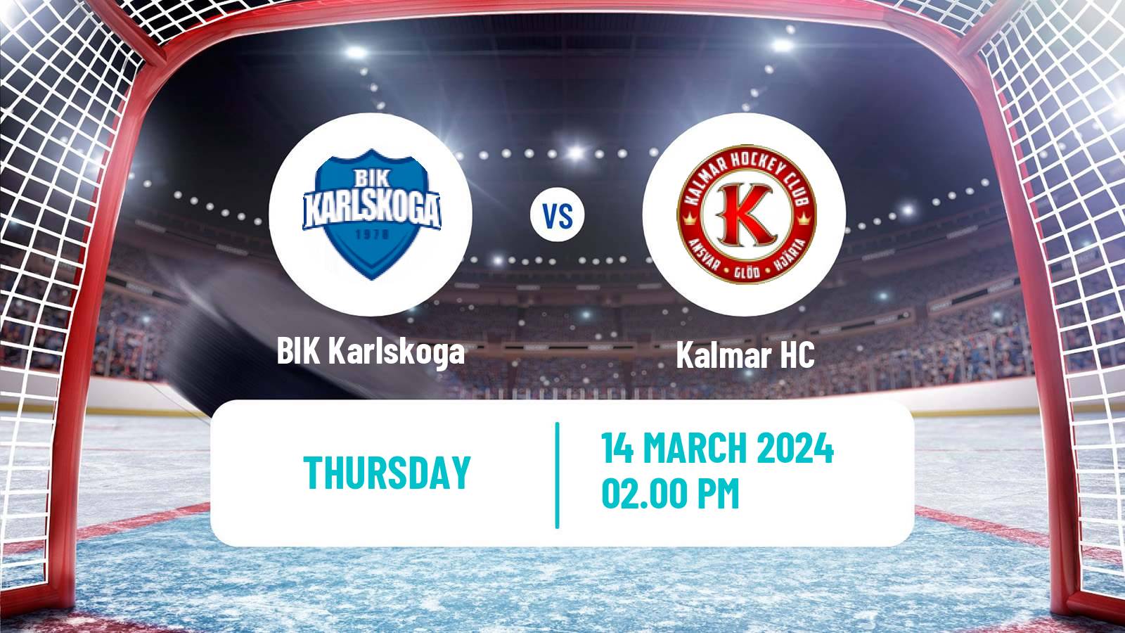 Hockey Swedish Hockey Allsvenskan BIK Karlskoga - Kalmar