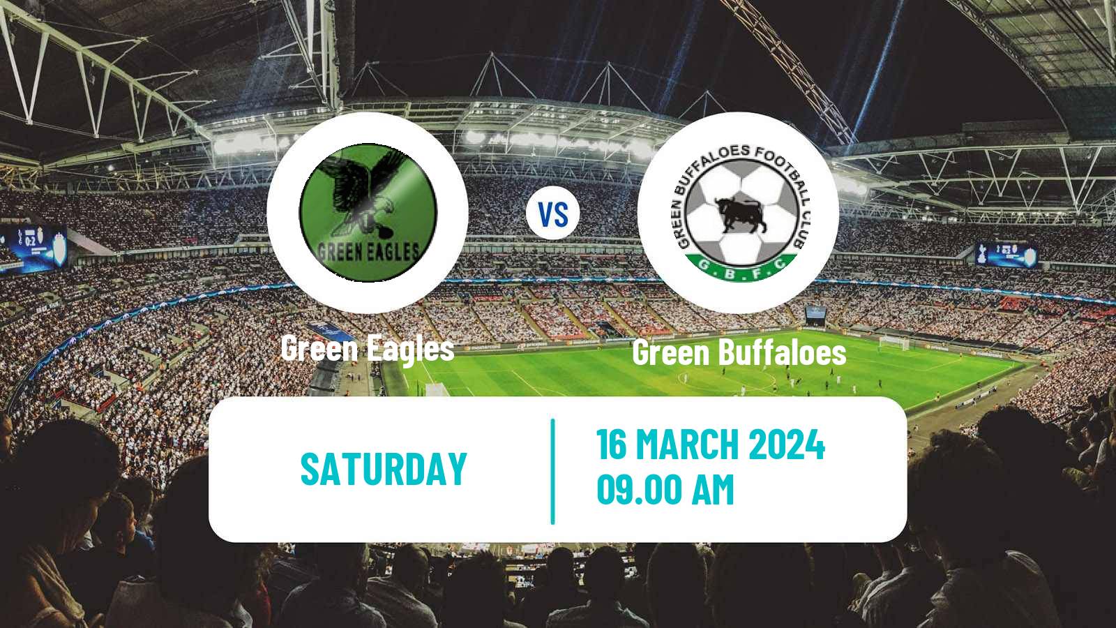 Soccer Zambian Premier League Green Eagles - Green Buffaloes