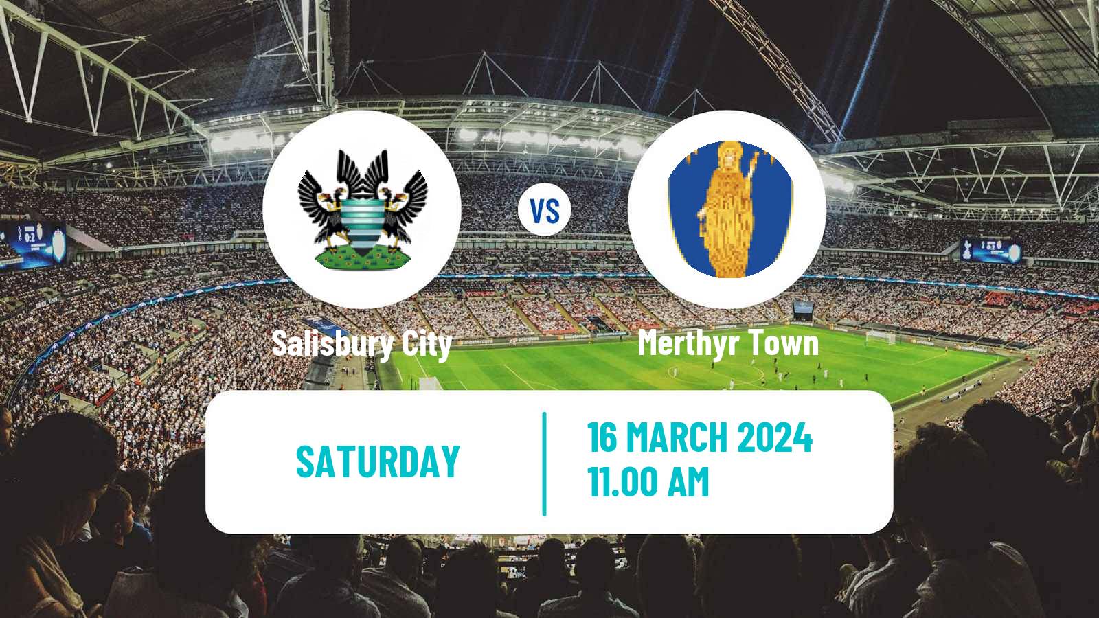 Soccer English Southern League South Division Salisbury City - Merthyr Town