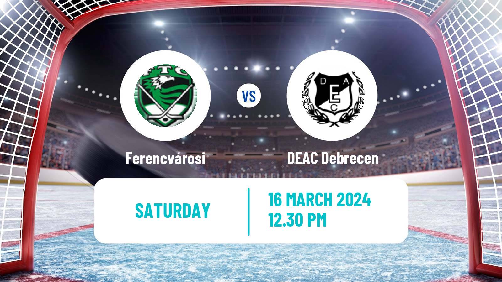 Hockey Hungarian Erste Liga Hockey Ferencvárosi - DEAC Debrecen