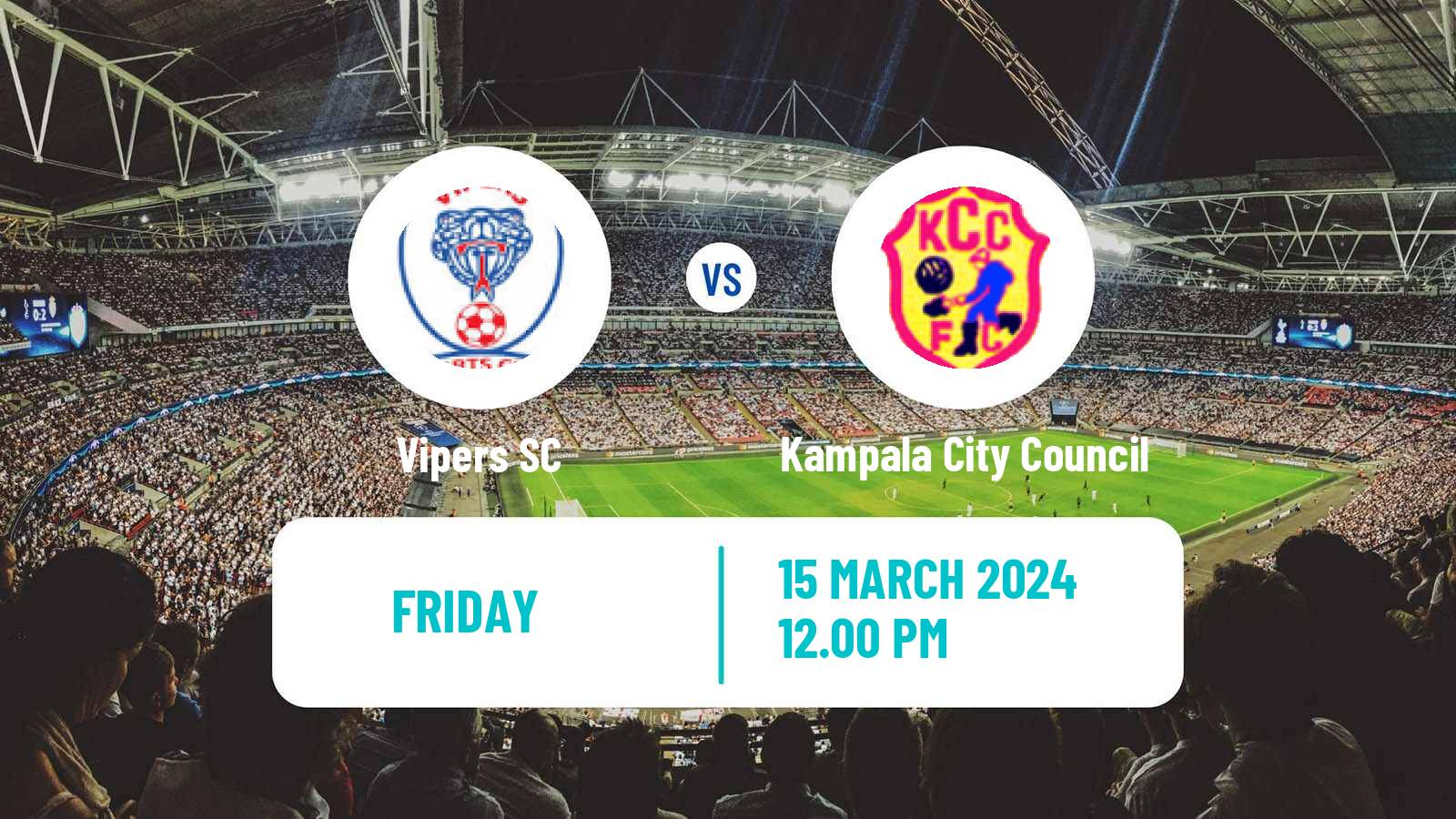Soccer Ugandan Super League Vipers - Kampala City Council
