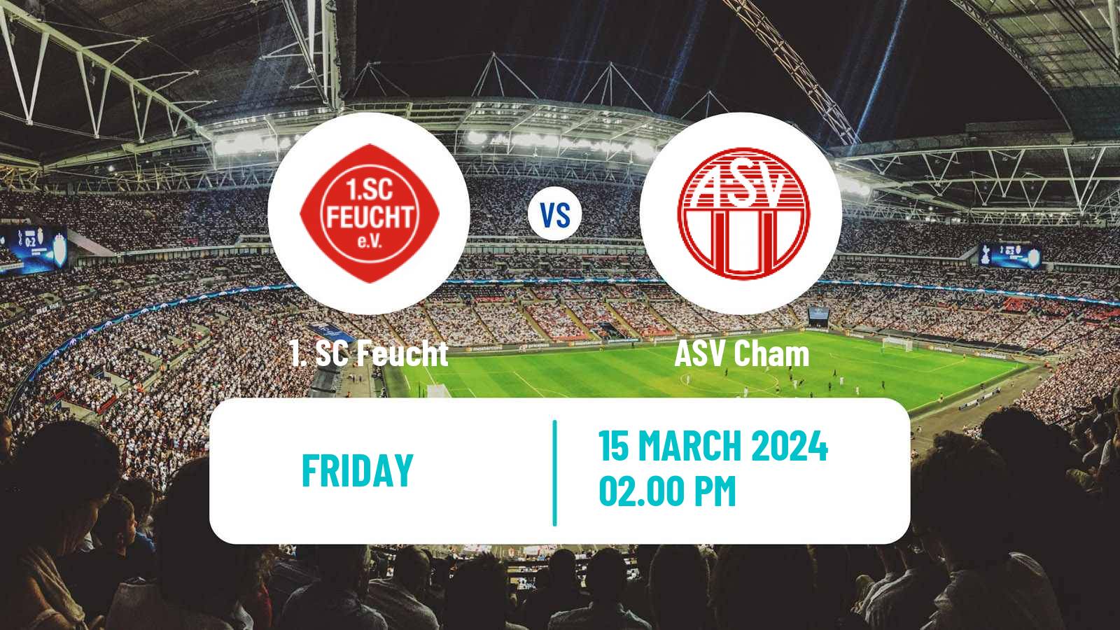 Soccer German Oberliga Bayern Nord Feucht - Cham