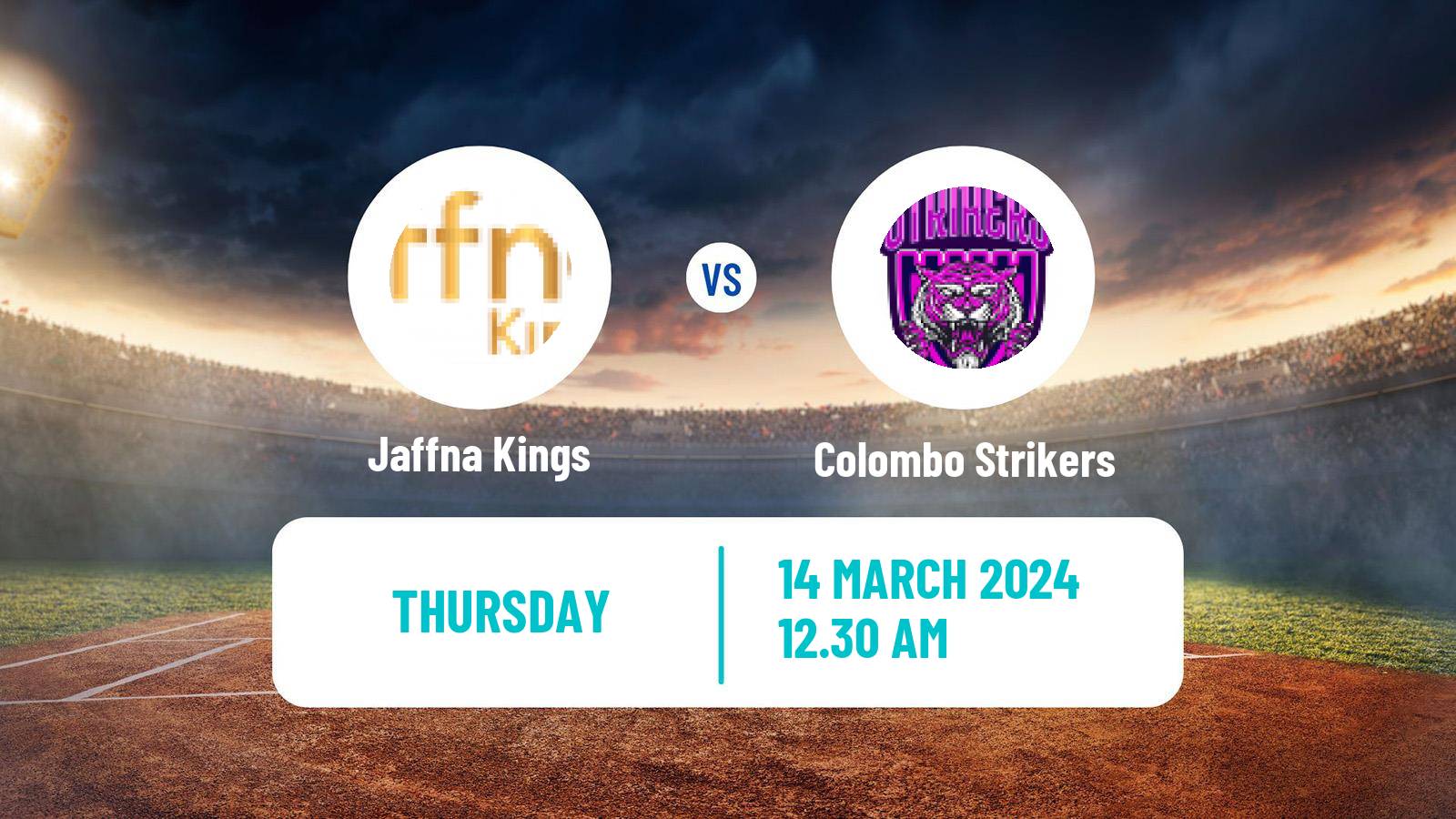 Cricket Sri Lanka NSL 4-Day Tournament Jaffna Kings - Colombo Strikers
