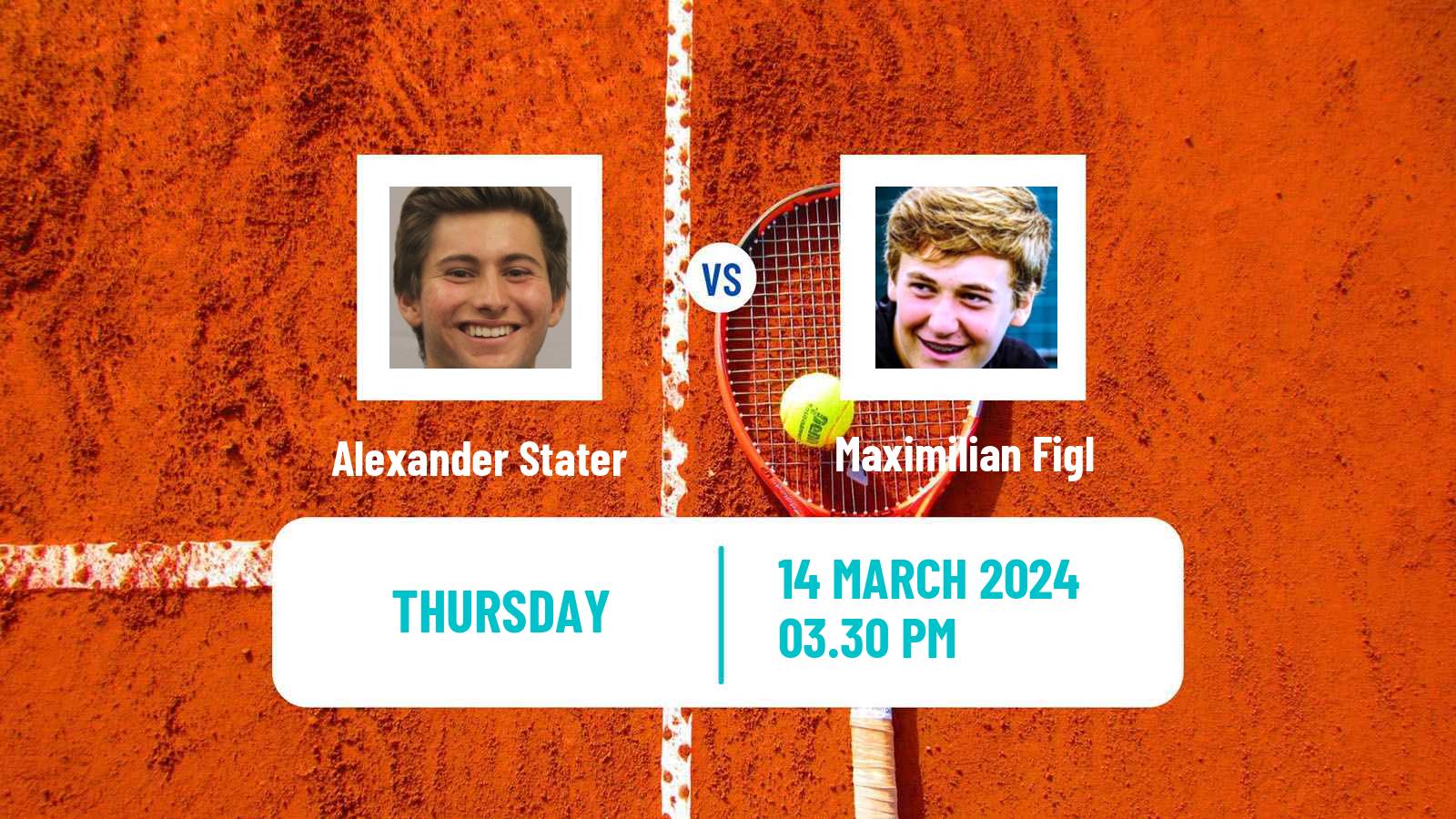 Tennis ITF M15 Punta Del Este Men Alexander Stater - Maximilian Figl
