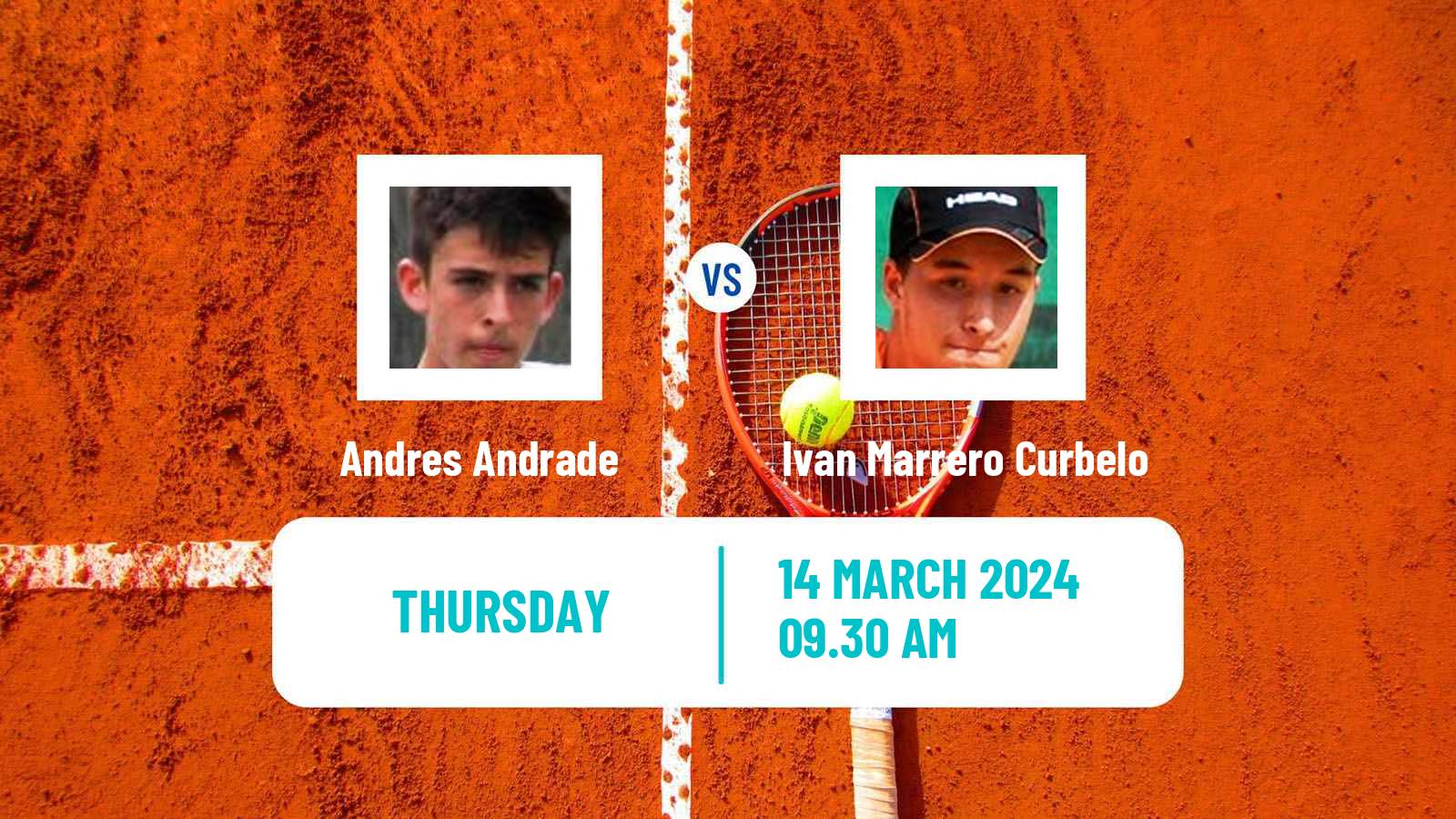 Tennis ITF M25 Santo Domingo 2 Men Andres Andrade - Ivan Marrero Curbelo
