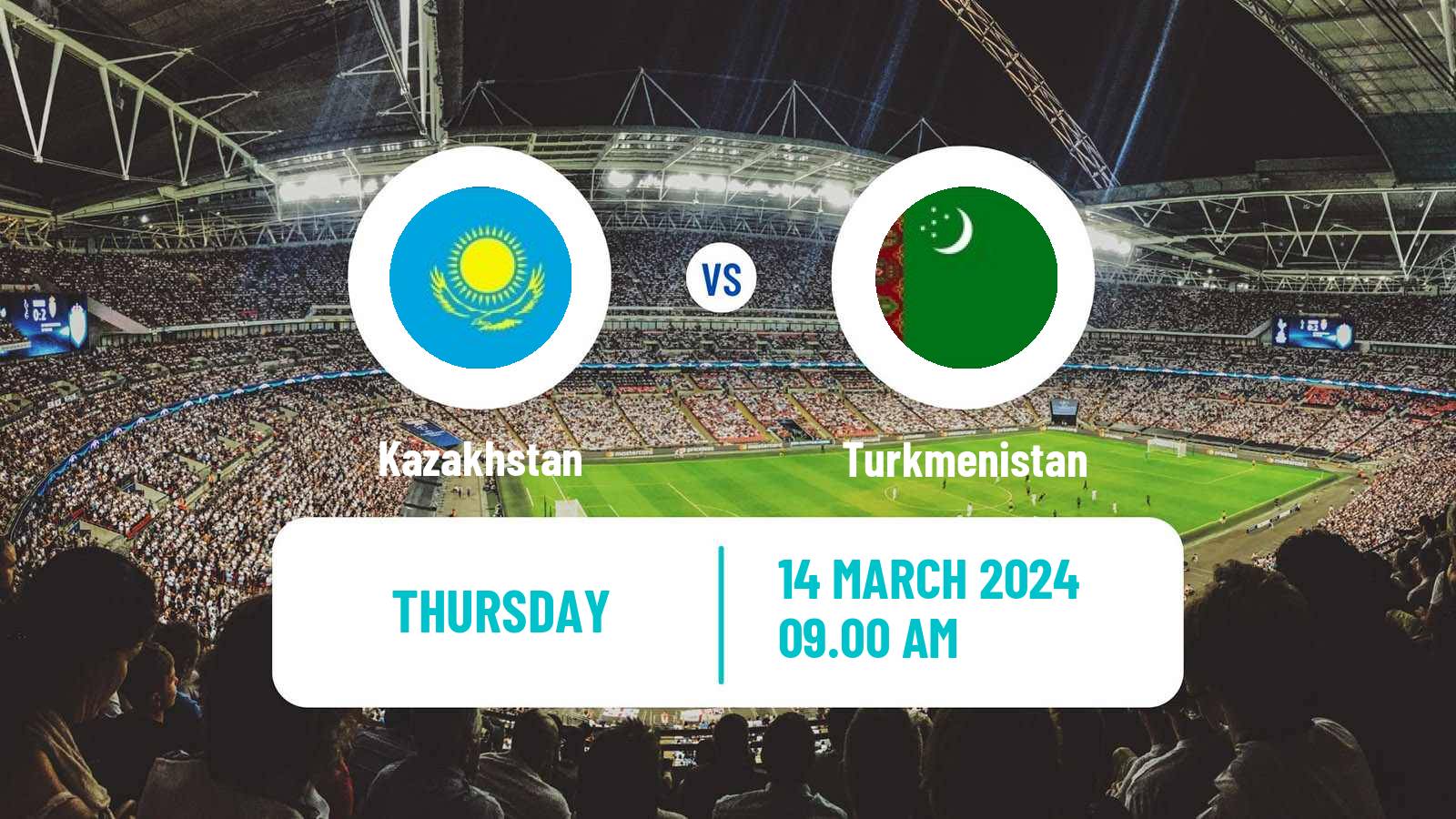 Soccer Friendly Kazakhstan - Turkmenistan