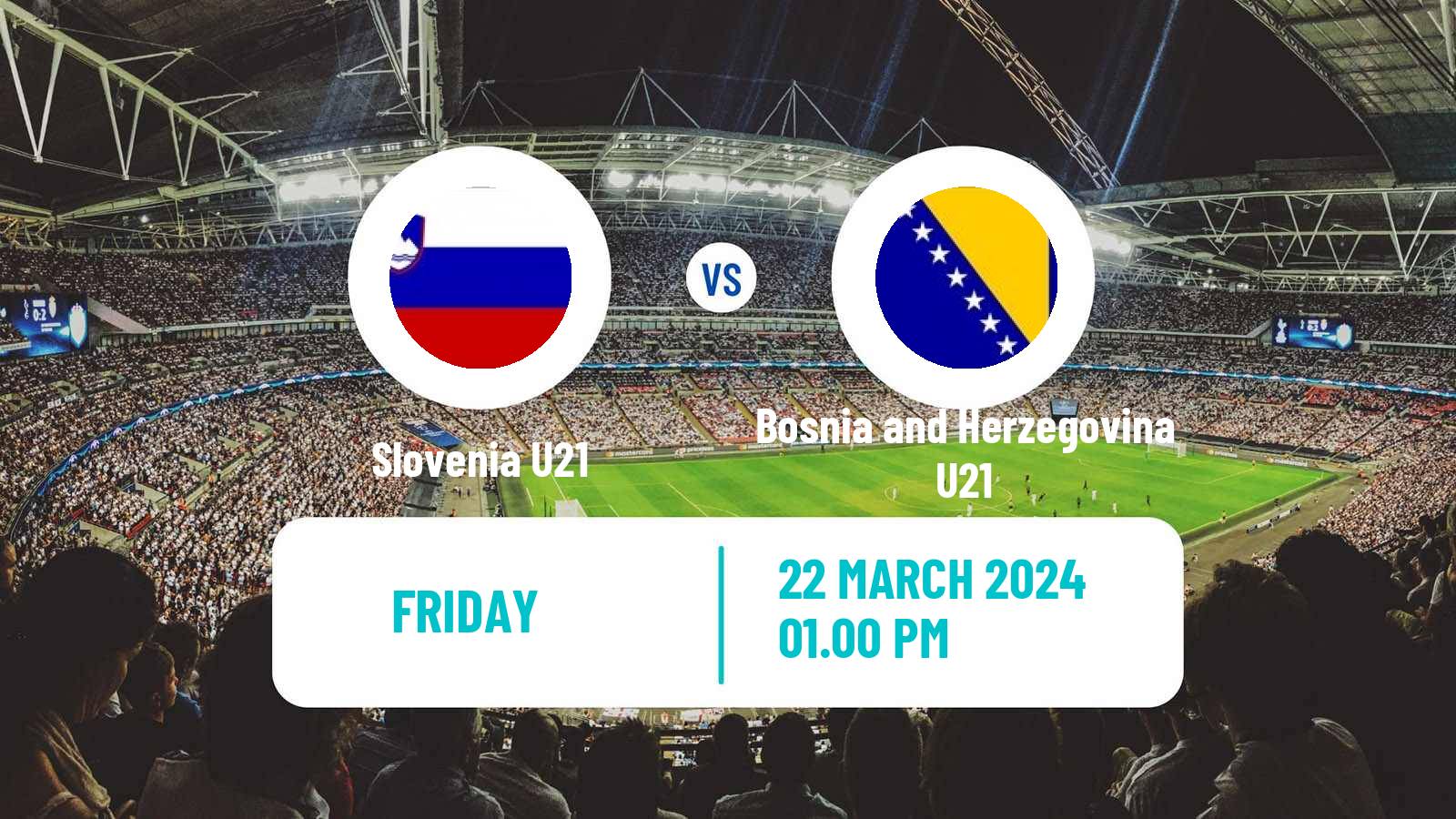 Soccer UEFA Euro U21 Slovenia U21 - Bosnia and Herzegovina U21