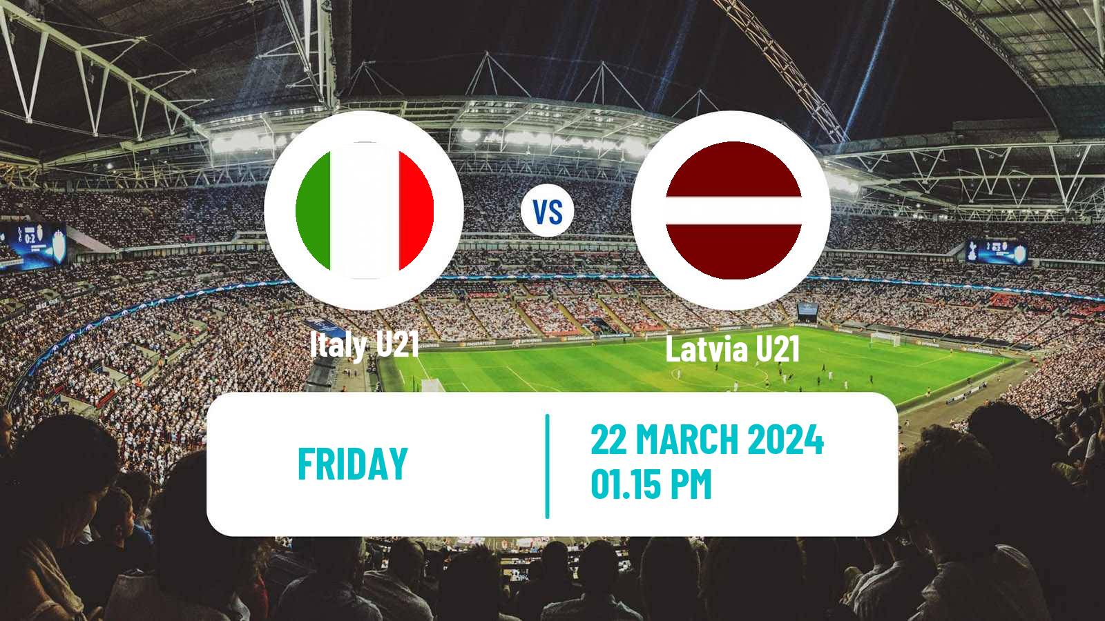 Soccer UEFA Euro U21 Italy U21 - Latvia U21