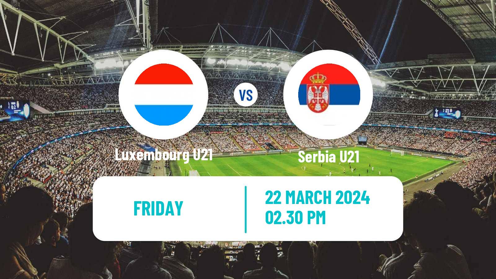 Soccer UEFA Euro U21 Luxembourg U21 - Serbia U21