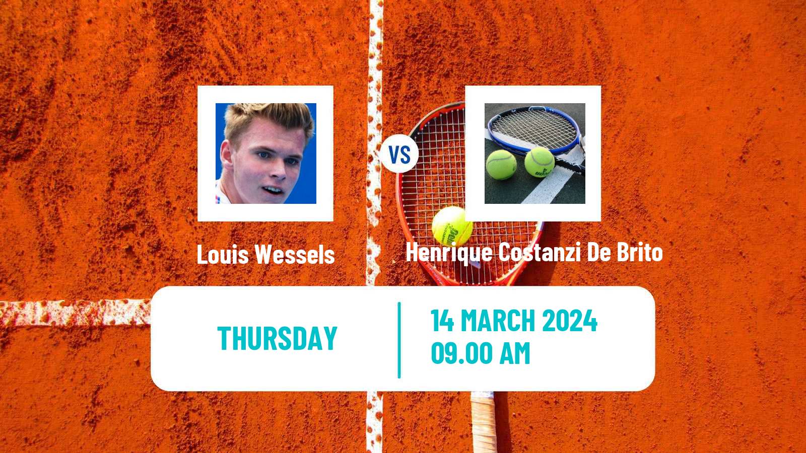 Tennis ITF M25 Feira De Santana Men Louis Wessels - Henrique Costanzi De Brito