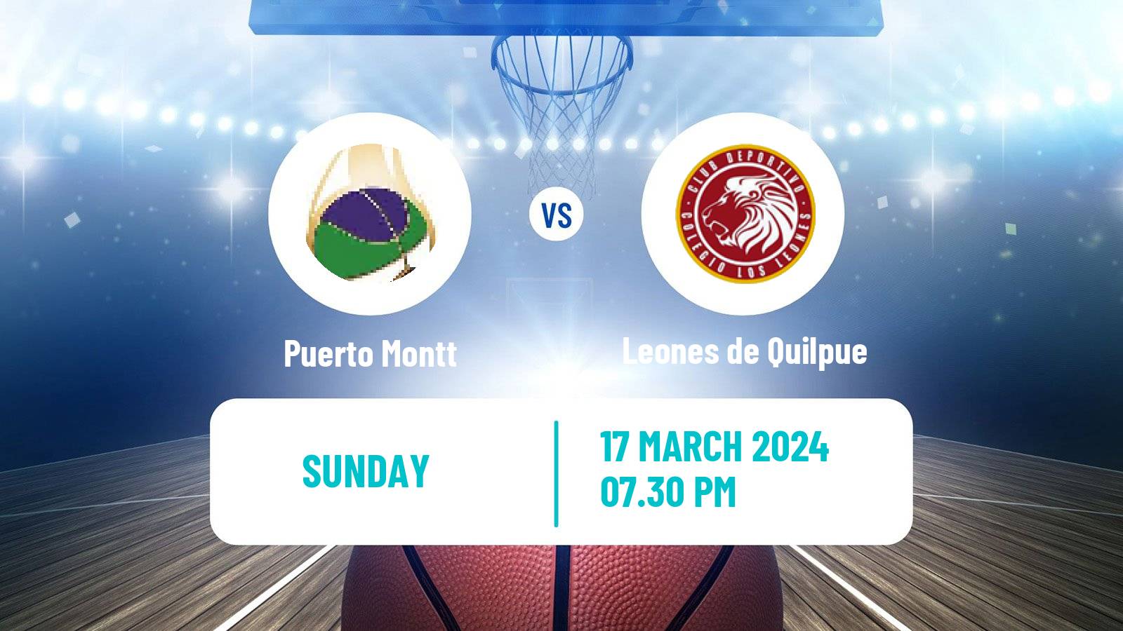 Basketball Chilean LNB Puerto Montt - Leones de Quilpue