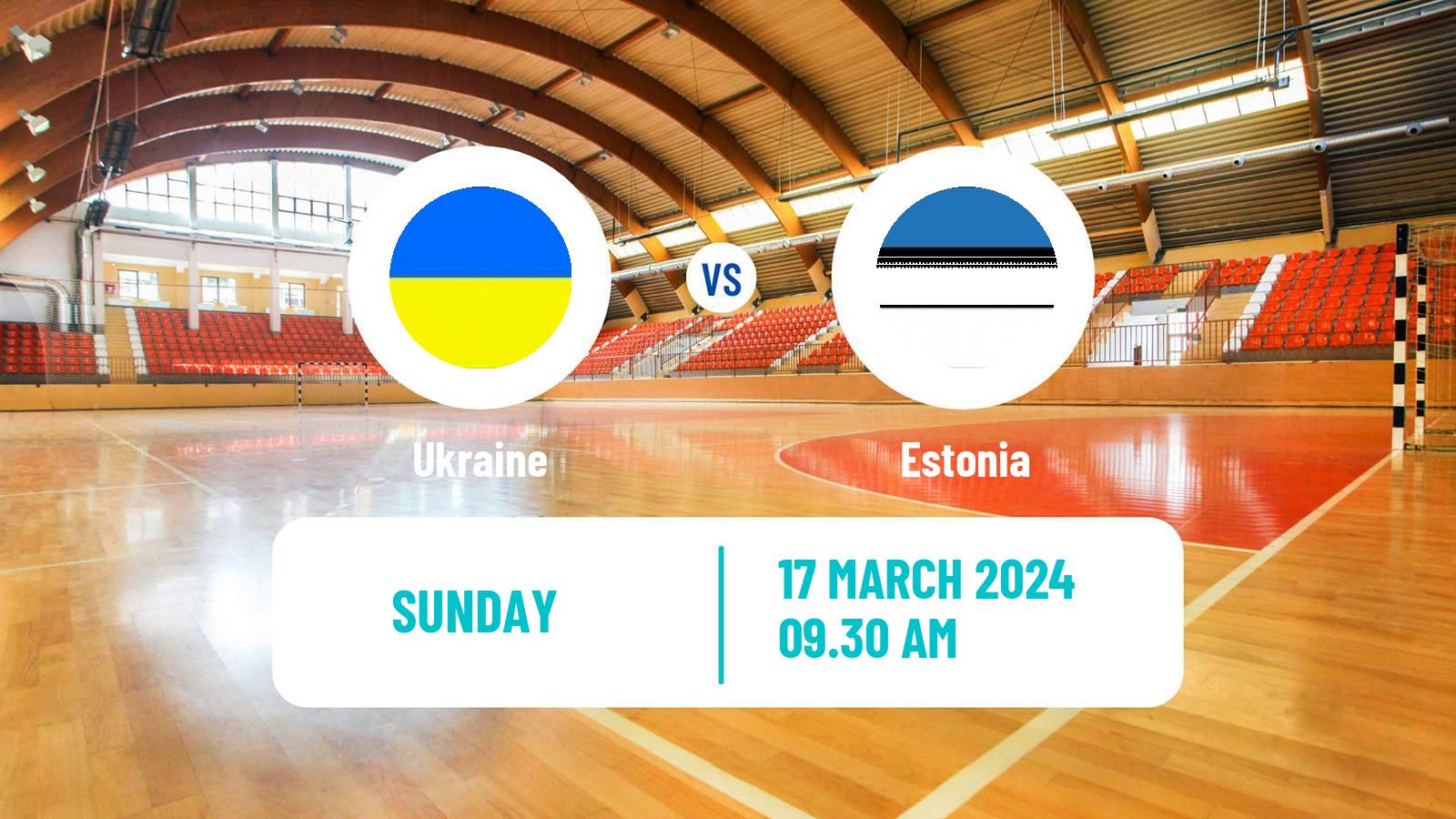 Handball Handball World Championship Ukraine - Estonia