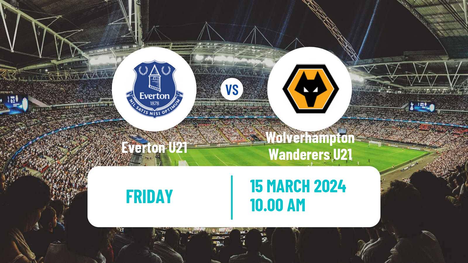 Soccer English Premier League 2 Everton U21 - Wolverhampton Wanderers U21