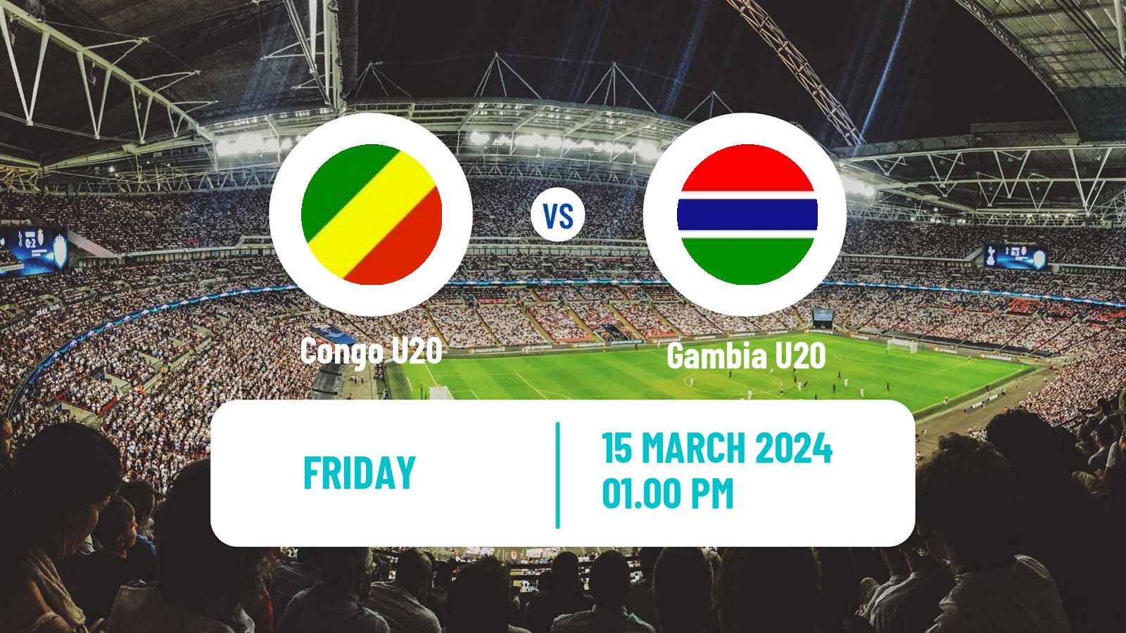 Soccer African Games Football Congo U20 - Gambia U20