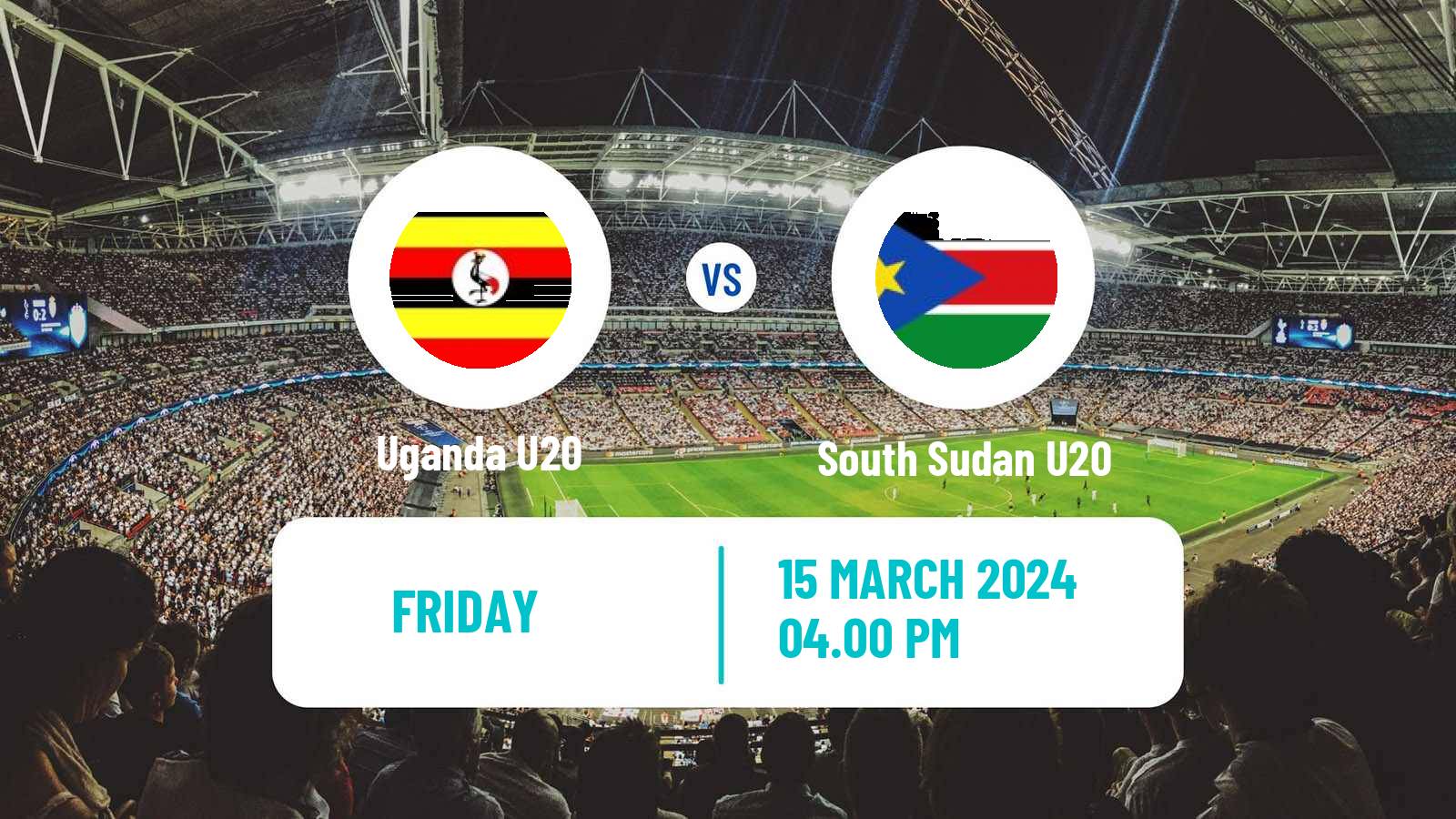 Soccer African Games Football Uganda U20 - South Sudan U20