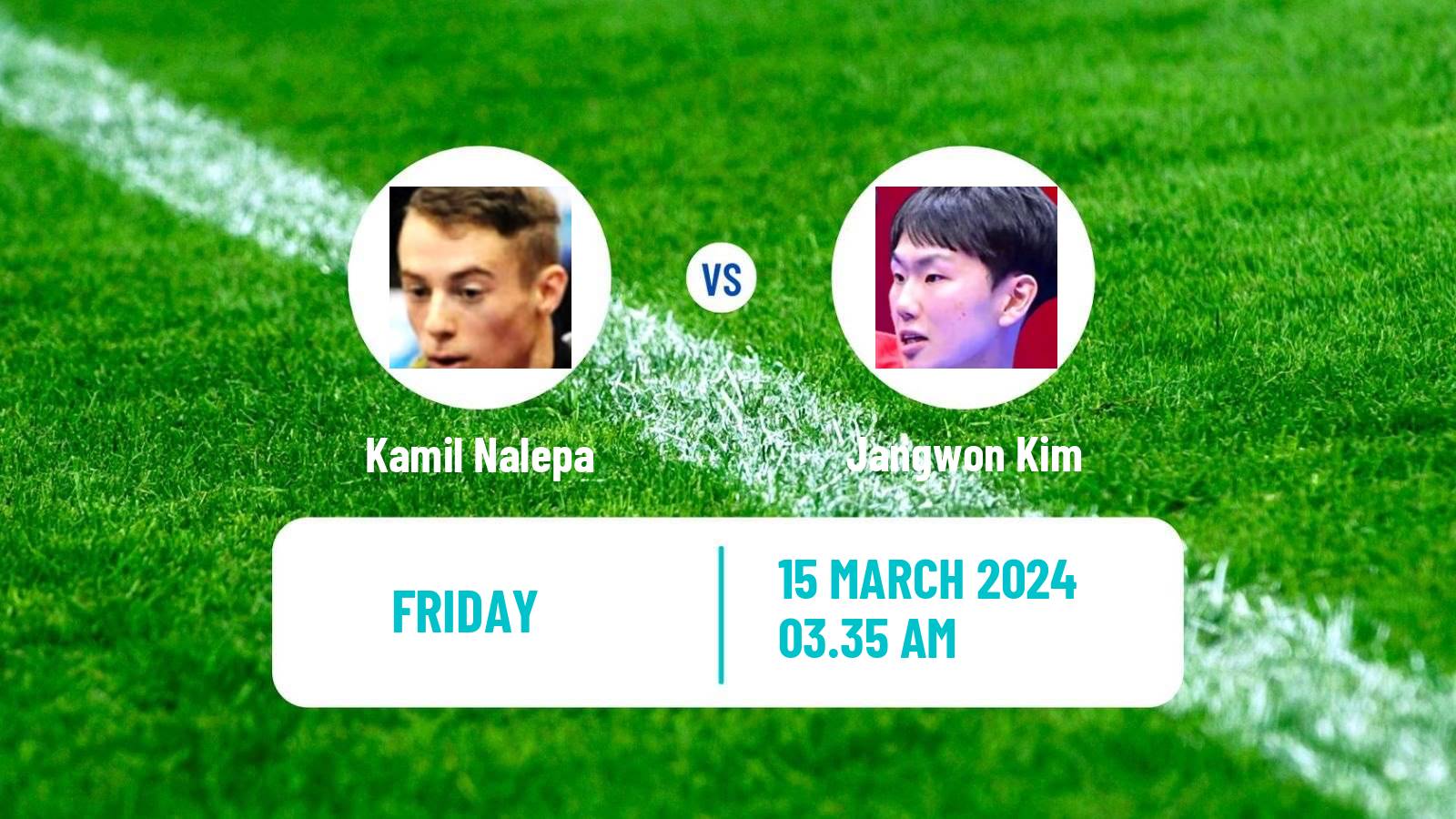 Table tennis Tt Star Series Men Kamil Nalepa - Jangwon Kim