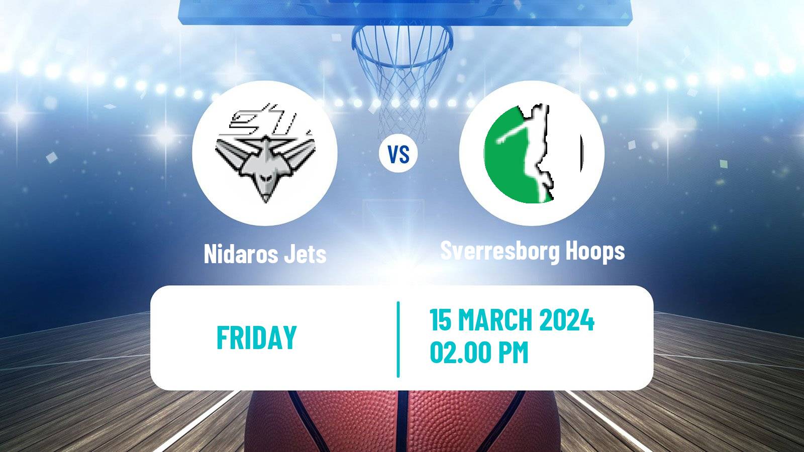 Basketball Norwegian BLNO Nidaros Jets - Sverresborg Hoops