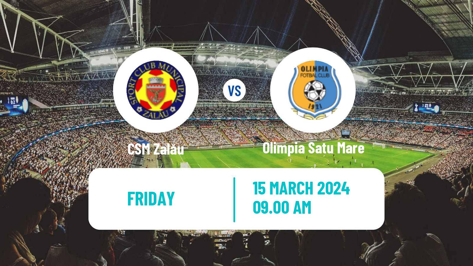 Soccer Romanian Liga 3 - Seria 10 Zalău - Olimpia Satu Mare