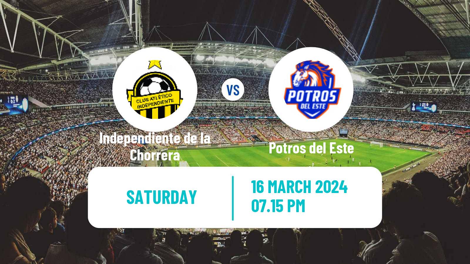 Soccer Liga Panamena de Futbol Independiente de la Chorrera - Potros del Este
