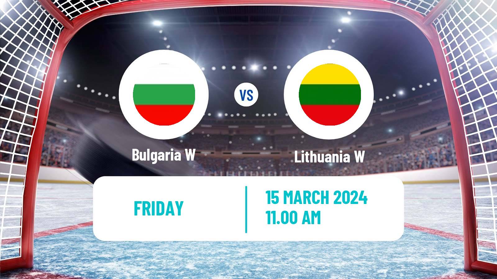 Hockey IIHF World Championship IIIA Women Bulgaria W - Lithuania W