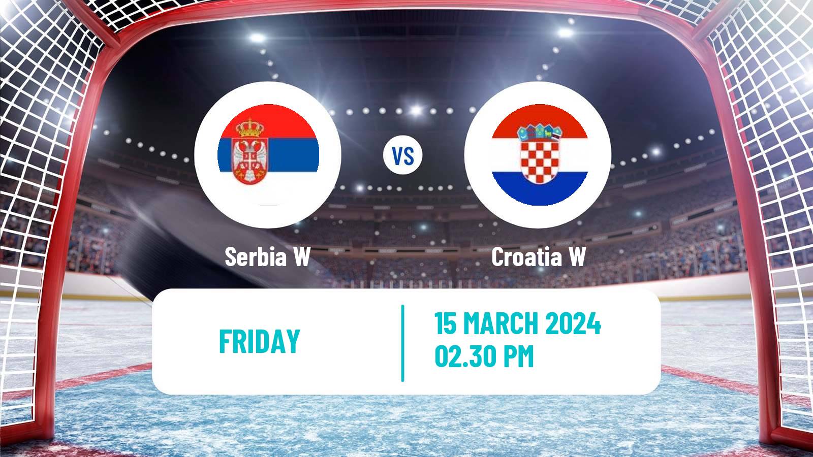 Hockey IIHF World Championship IIIA Women Serbia W - Croatia W