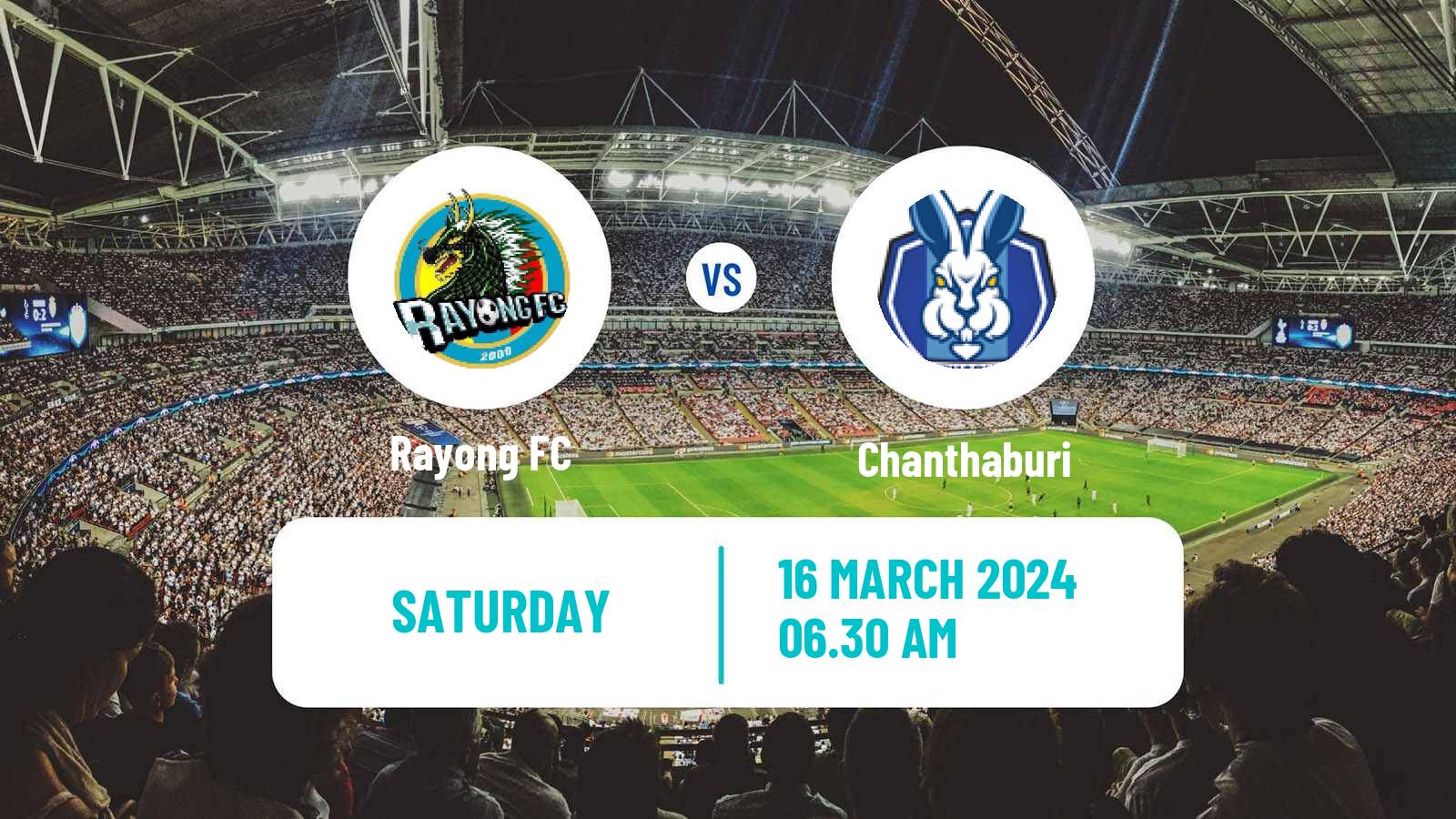 Soccer Thai League 2 Rayong FC - Chanthaburi