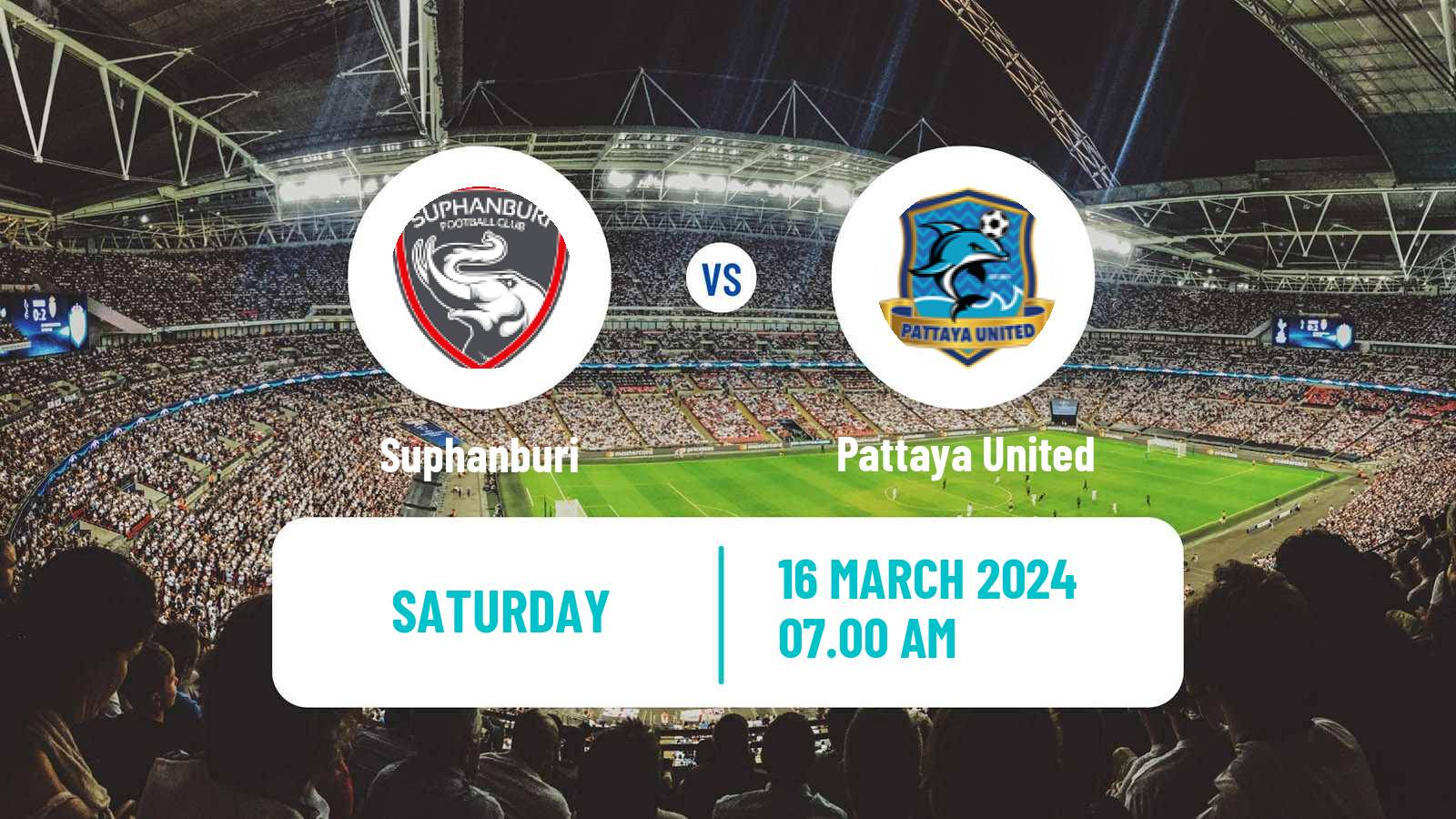 Soccer Thai League 2 Suphanburi - Pattaya United