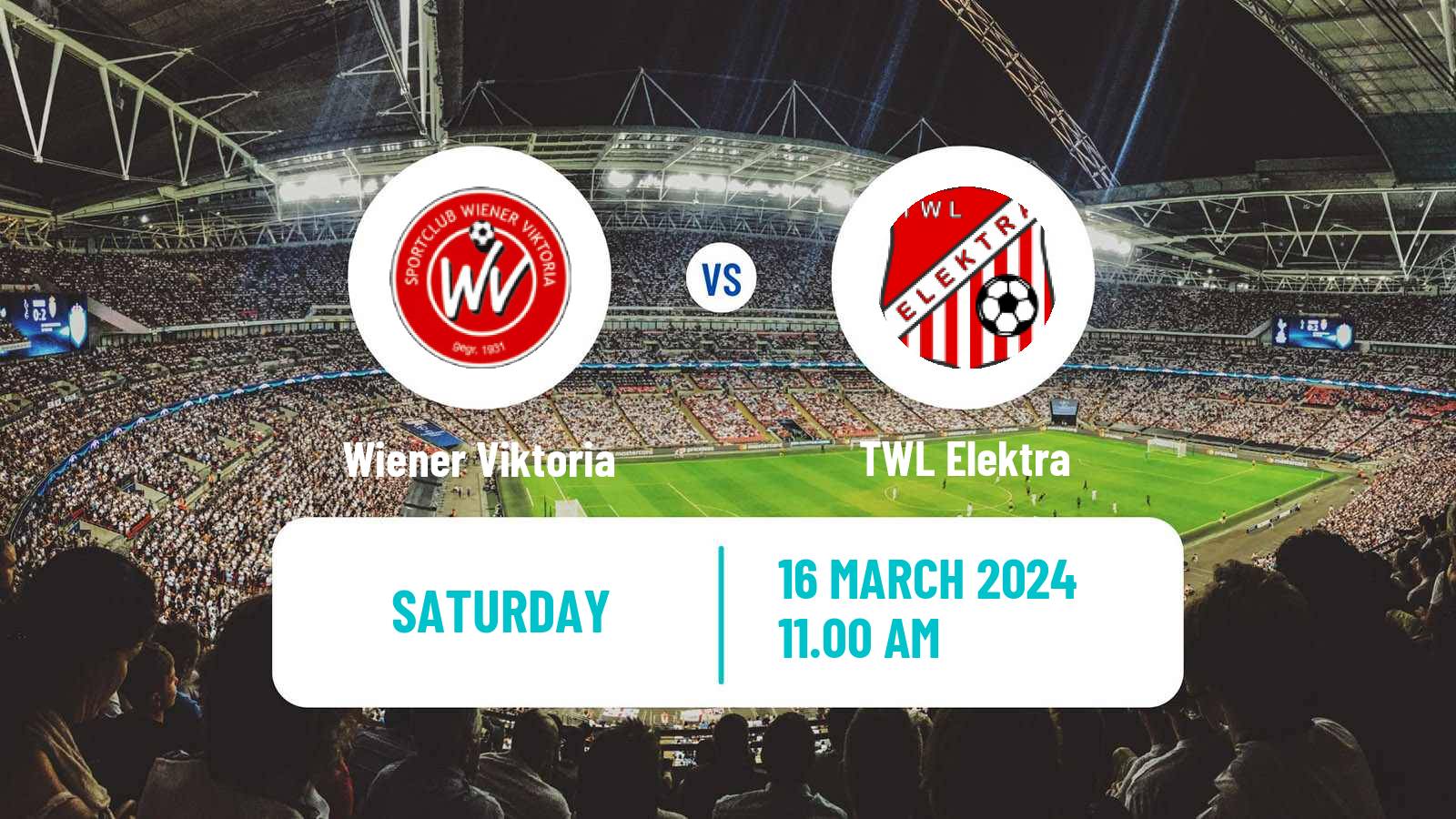 Soccer Austrian Regionalliga East Wiener Viktoria - TWL Elektra