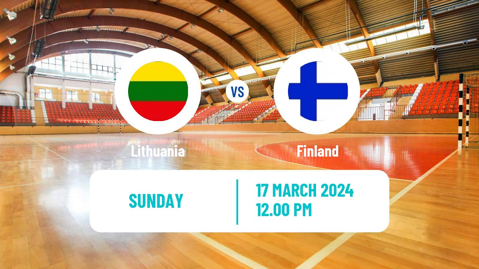 Handball Handball World Championship Lithuania - Finland