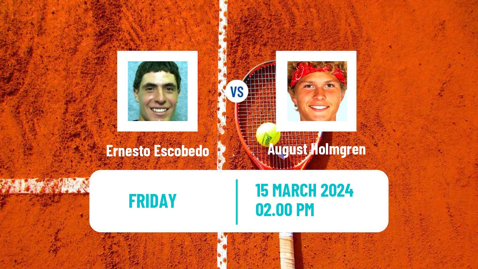 Tennis ITF M25 Bakersfield Ca Men Ernesto Escobedo - August Holmgren