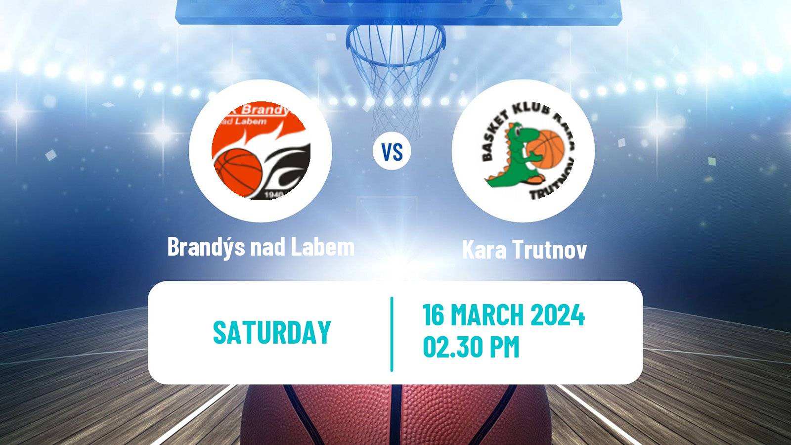 Basketball Czech ZBL Women Brandýs nad Labem - Kara Trutnov