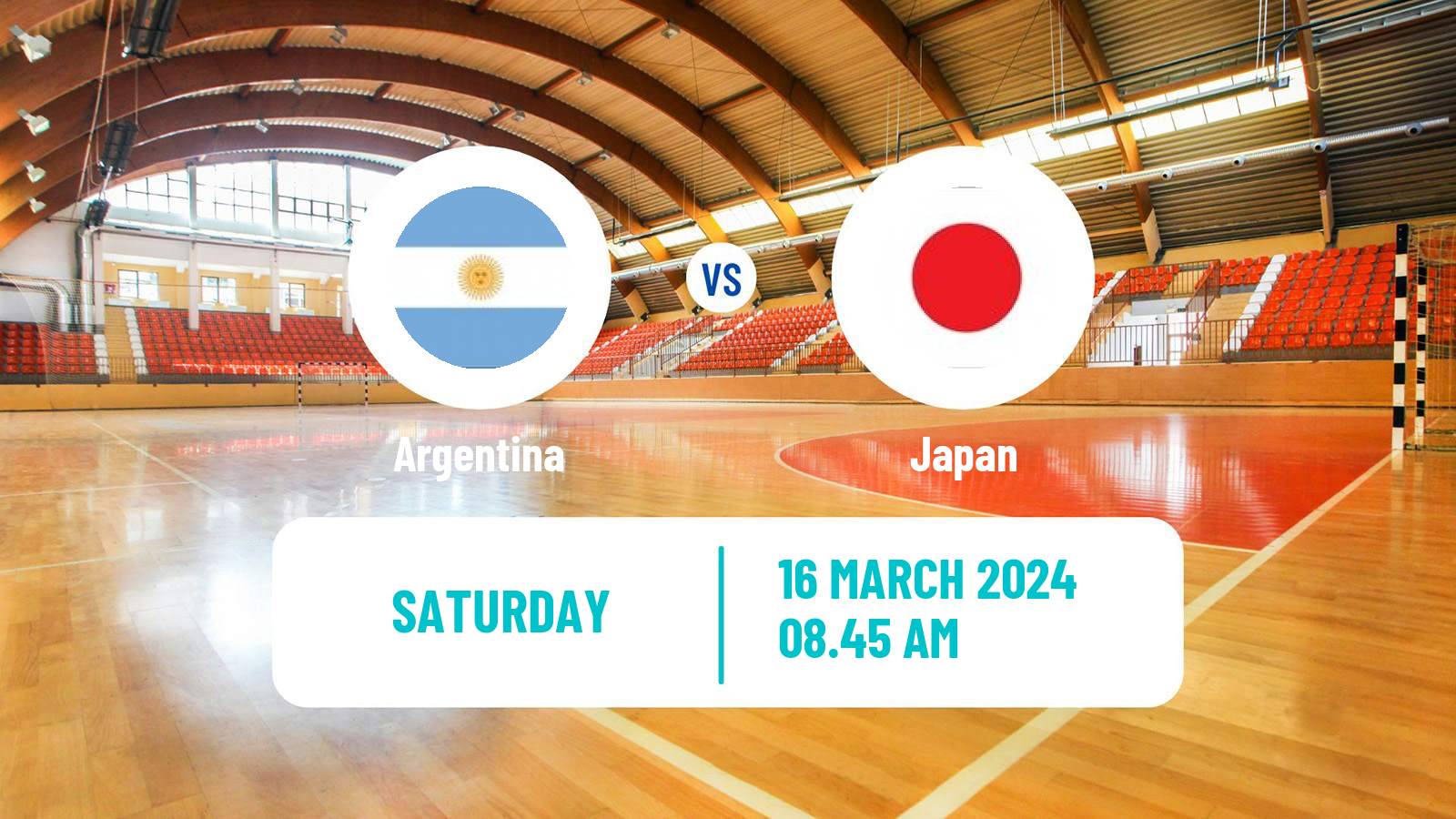 Handball Friendly International Handball Argentina - Japan
