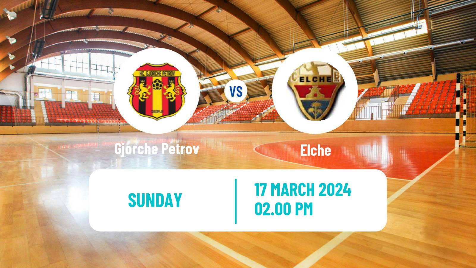 Handball EHF European Cup Women Gjorche Petrov - Elche