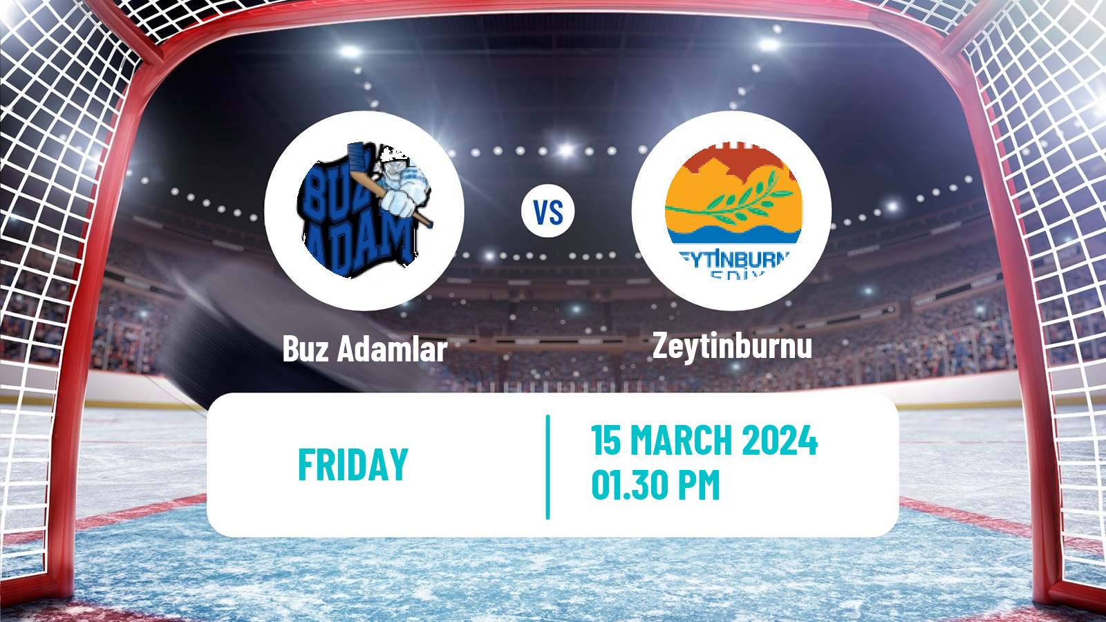 Hockey Turkish Super Lig Hockey Buz Adamlar - Zeytinburnu