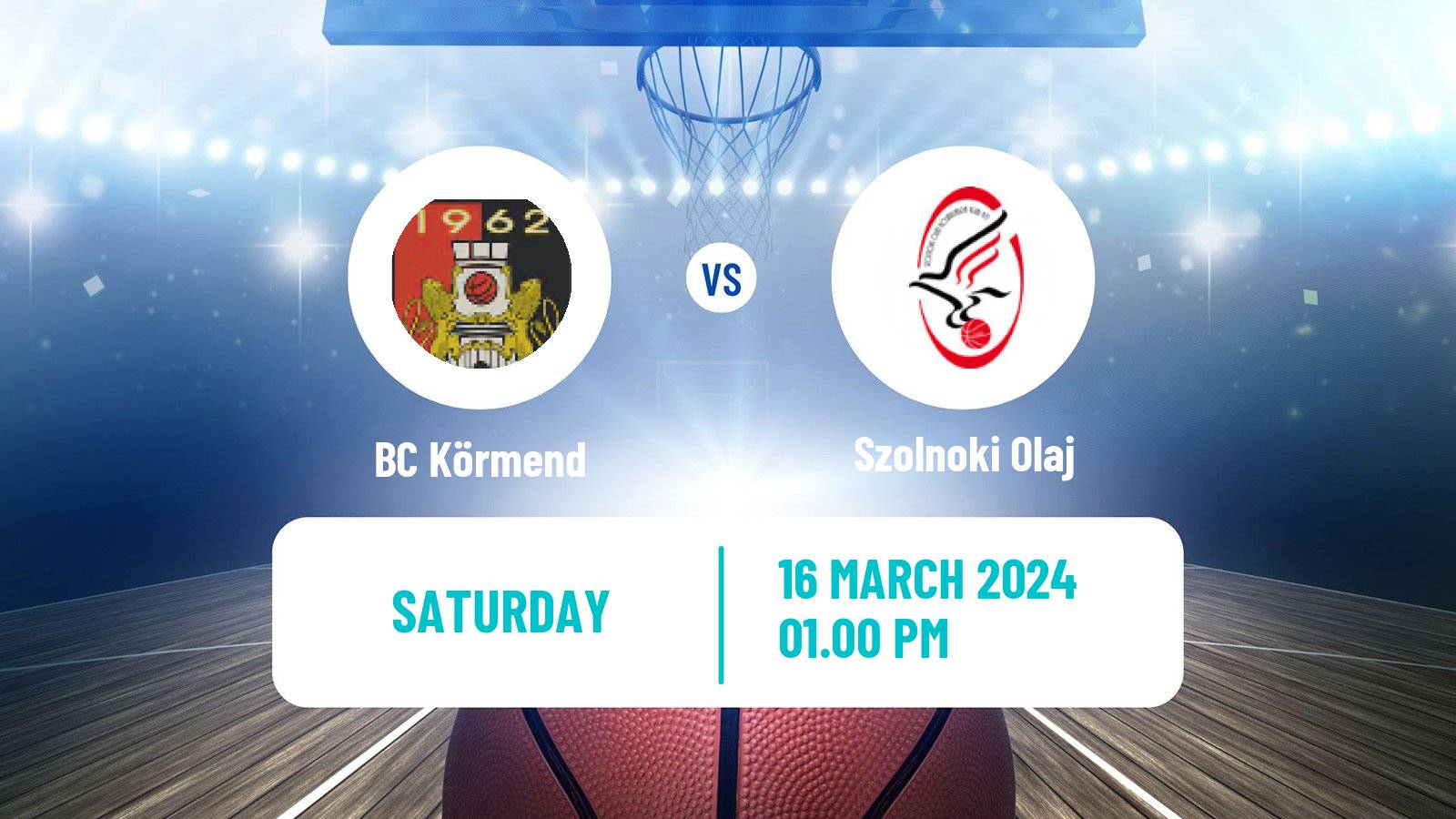 Basketball Hungarian NB I Basketball BC Körmend - Szolnoki Olaj